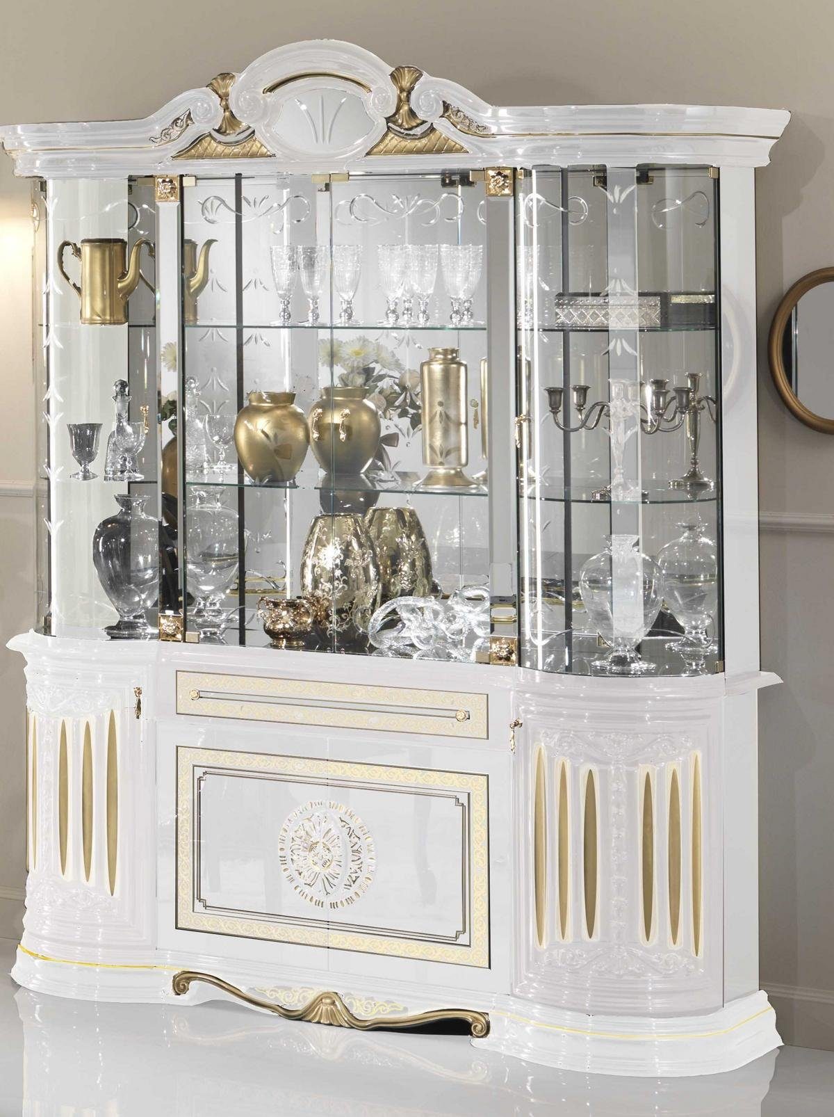 JVmoebel Vitrine Anrichte Luxus Schaufenster Vitrine Glas Schrank Modern  Stil Italienische Möbel online kaufen | OTTO