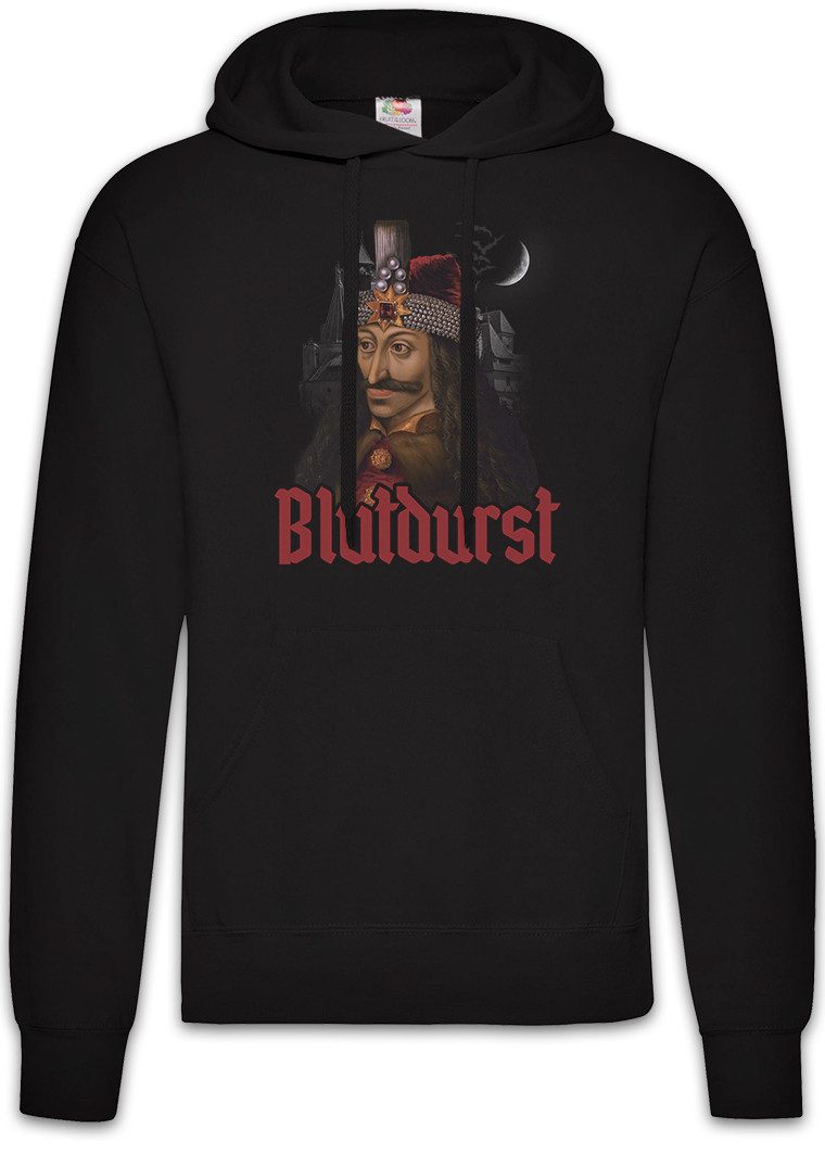 Hoodie Vlad III. Draculea Herren Hoodie Pfähler Portrait The Impaler Graf