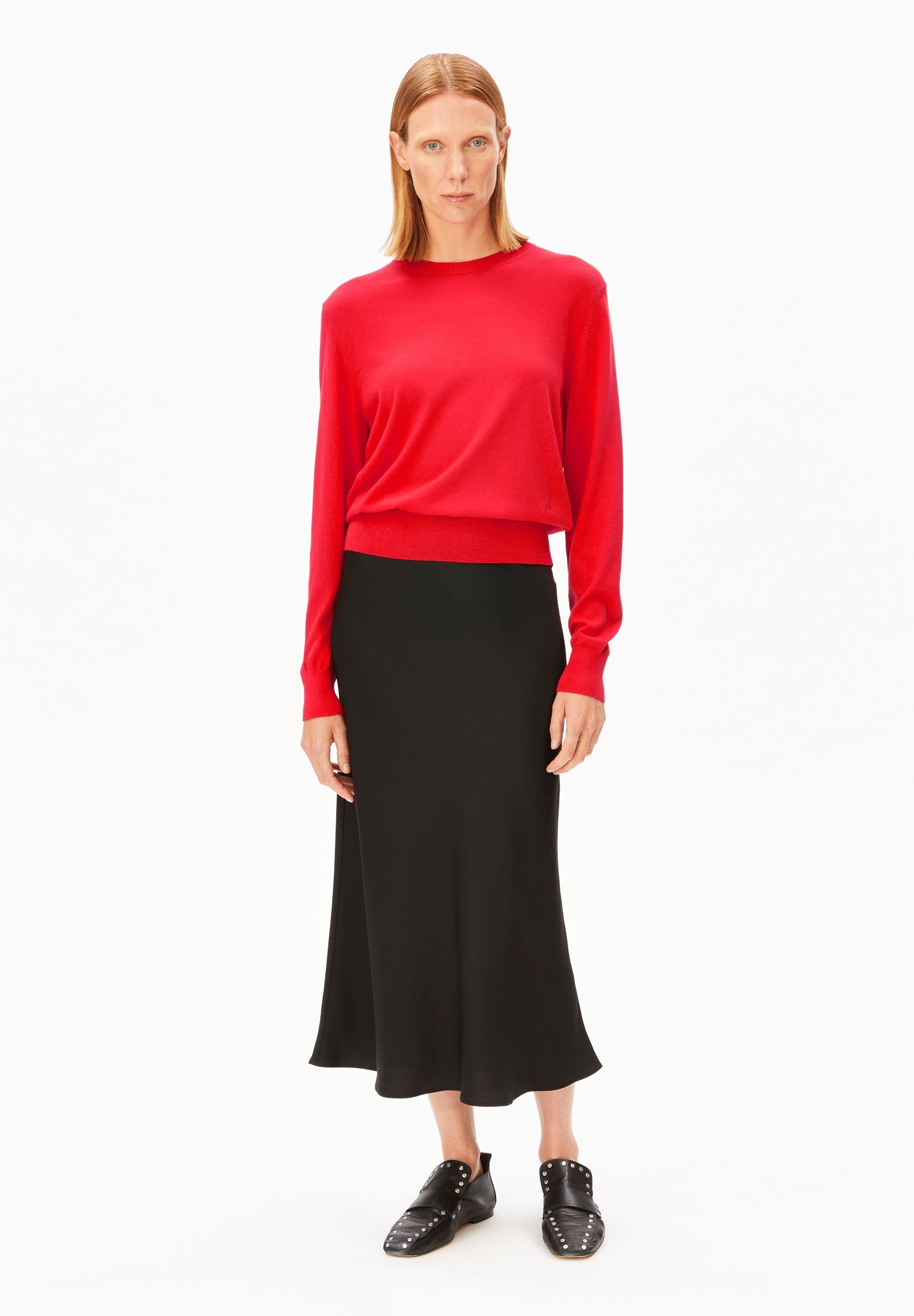 Armedangels Strickpullover FINE KNIT Pullover aus TENCEL™ Modal Mix Regular Fit