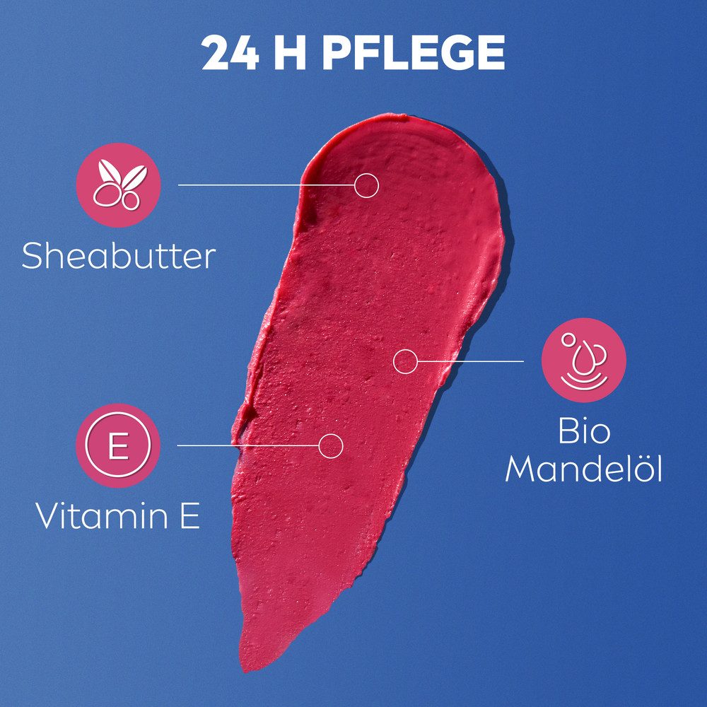 Labello Lippenpflegestift Lippenpflege Set 2x CARING BEAUTY PINK + 2x CORAL, 4-tlg.