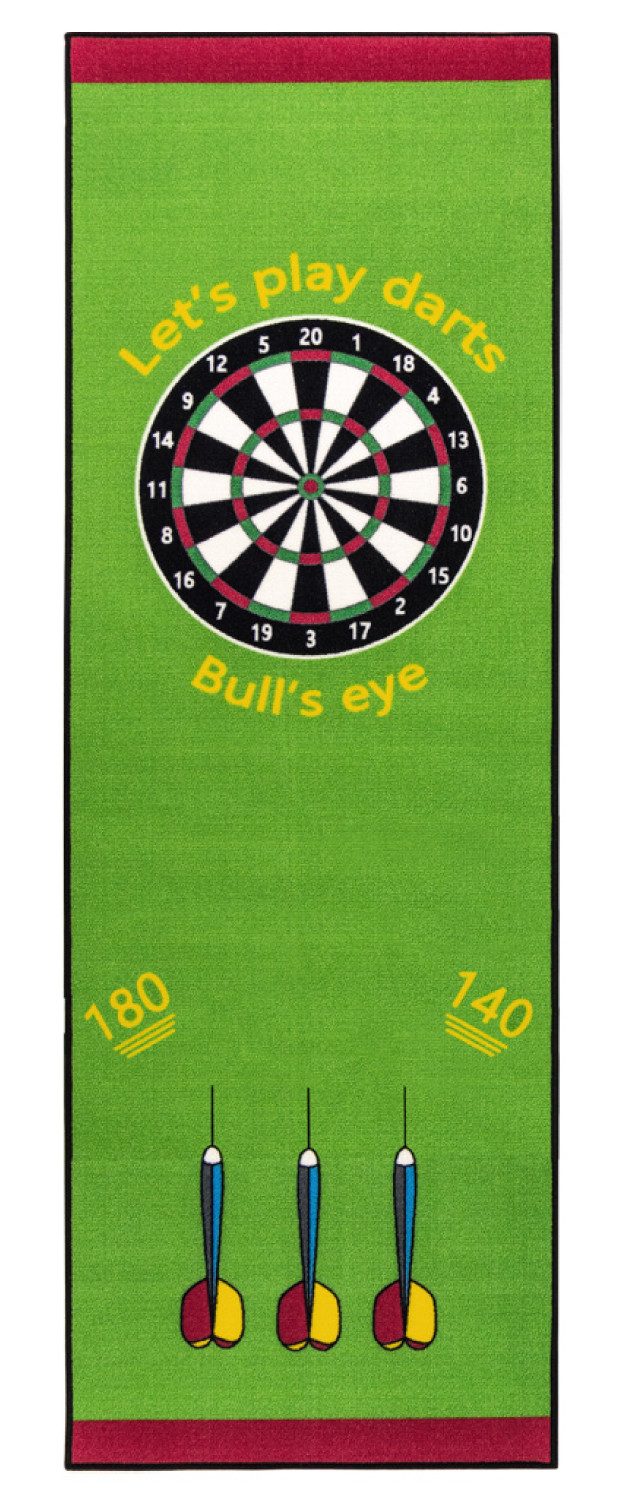Dartmatte Darts Turnier Matte Dartteppich Dart Matte Dartmatte 237 x 80 cm Grün
