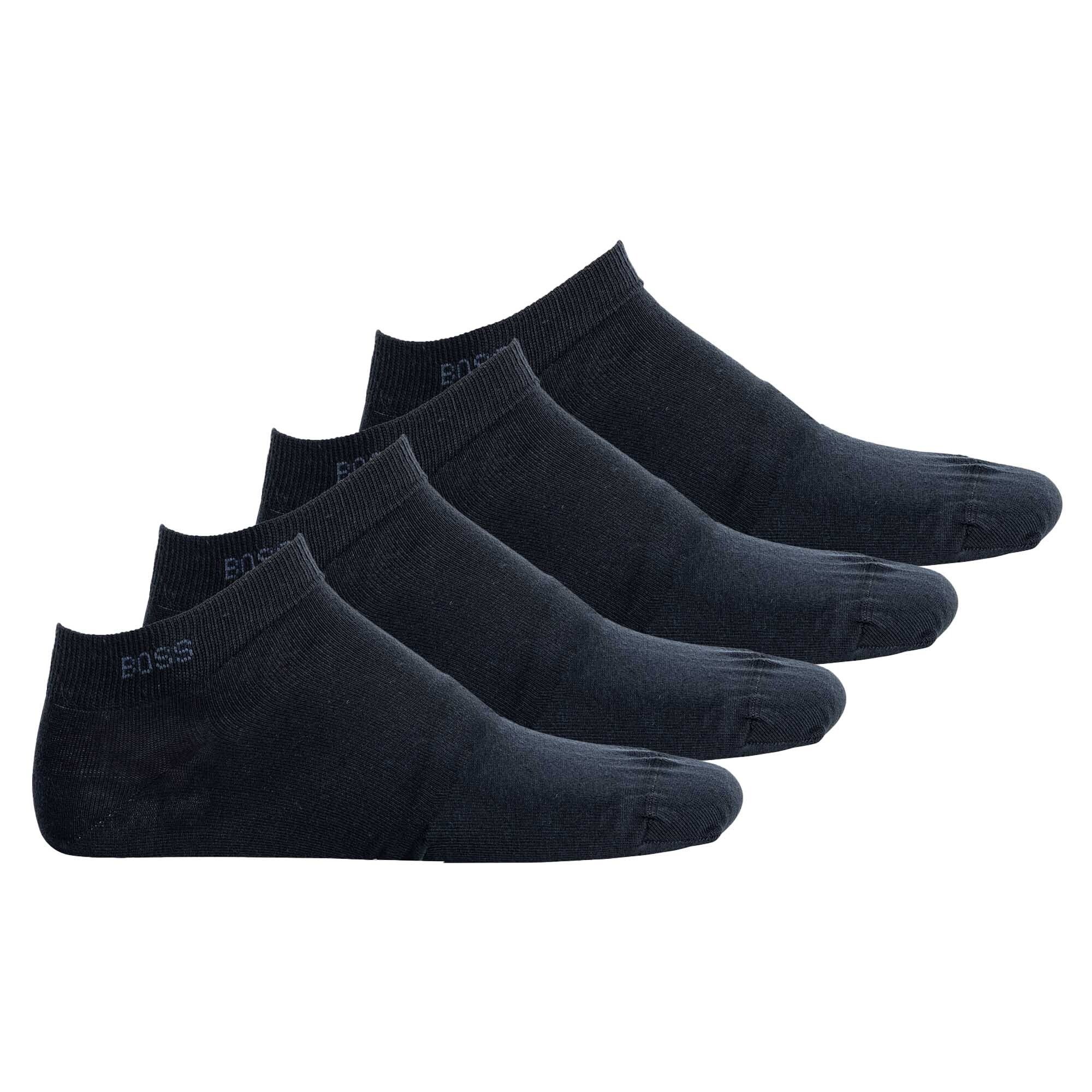 BOSS Sneakersocken Herren Sneaker-Socken, 4er Pack - AS Uni CC Blau
