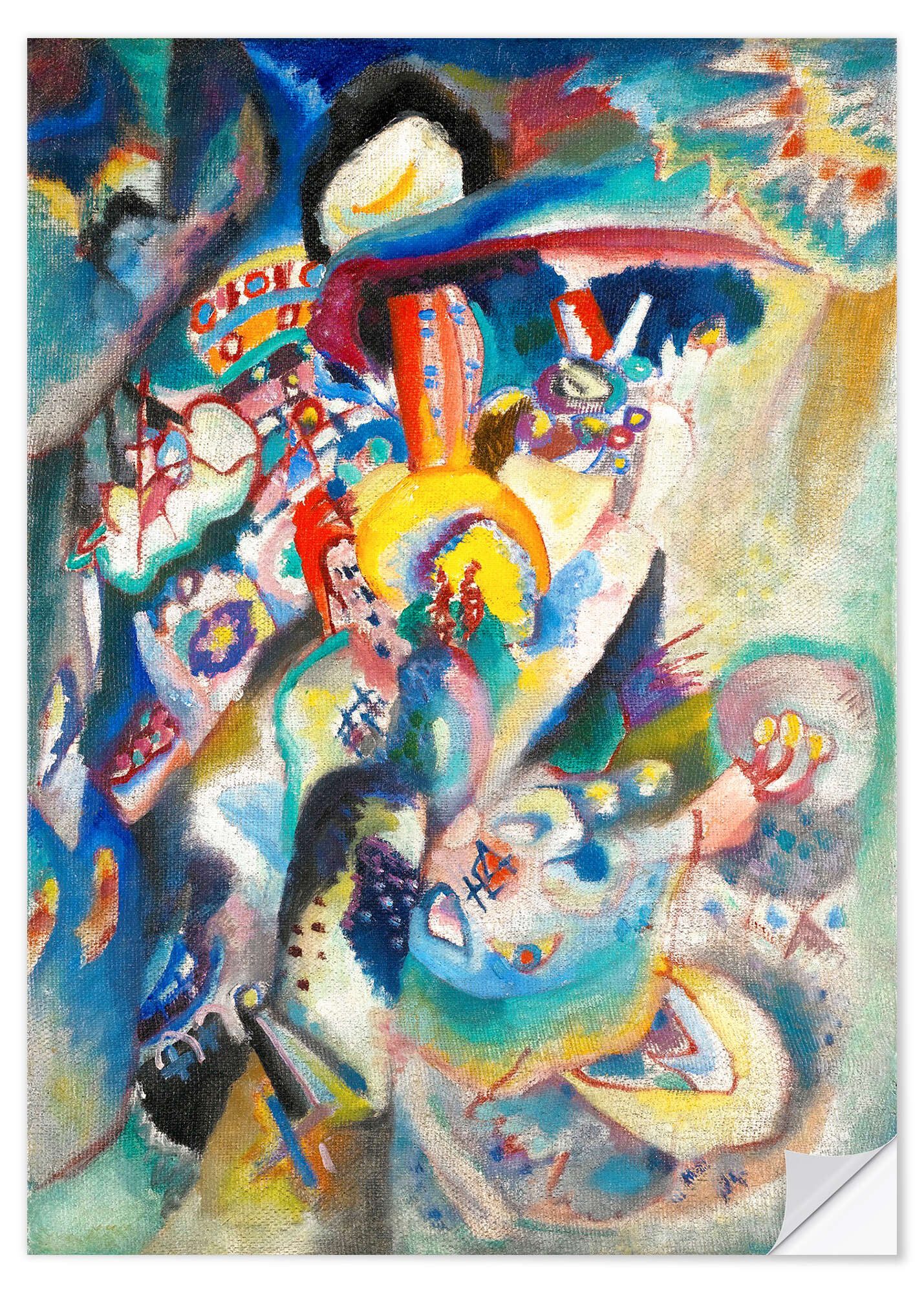 Wandfolie Wassily Kandinsky