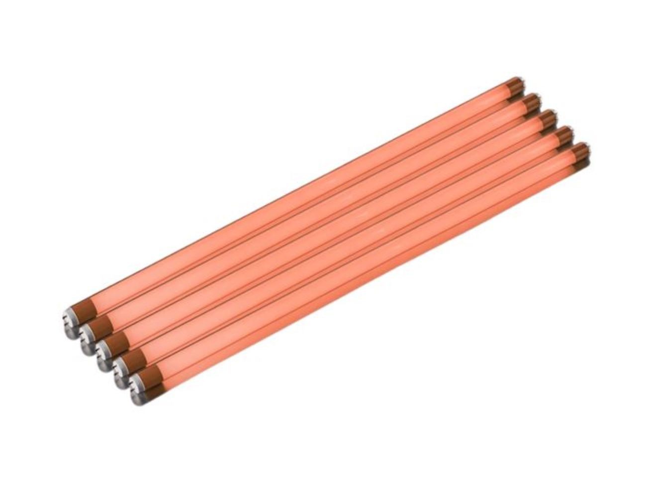 XENON LED-Leuchtmittel 8984 LED Röhre 5erPack 230 Volt 24W T8 150cm 2500 Lm Kunst. Orange, G13, Xenon / Orange