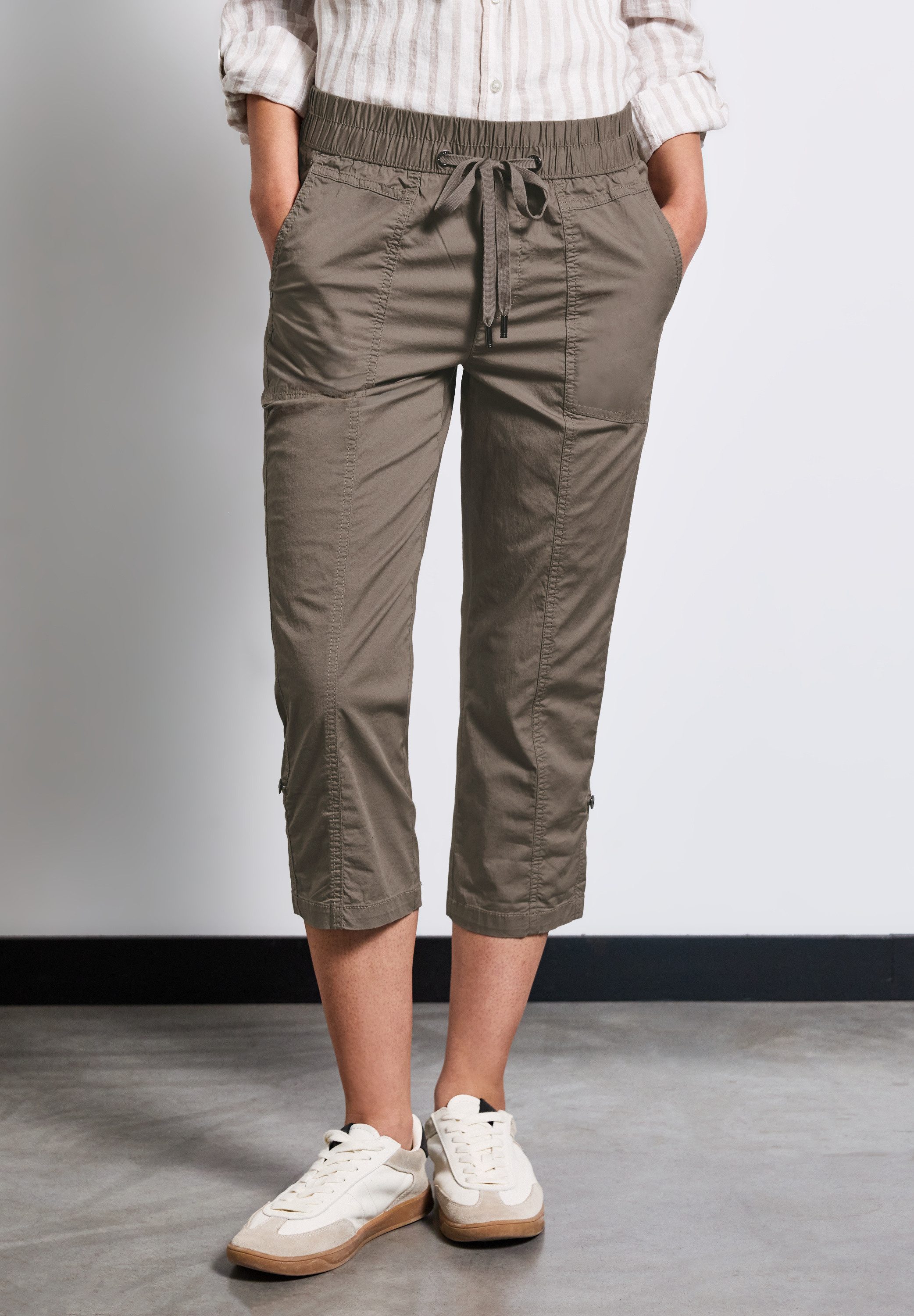 STREET ONE 3/4-Hose, Middle Waist günstig online kaufen