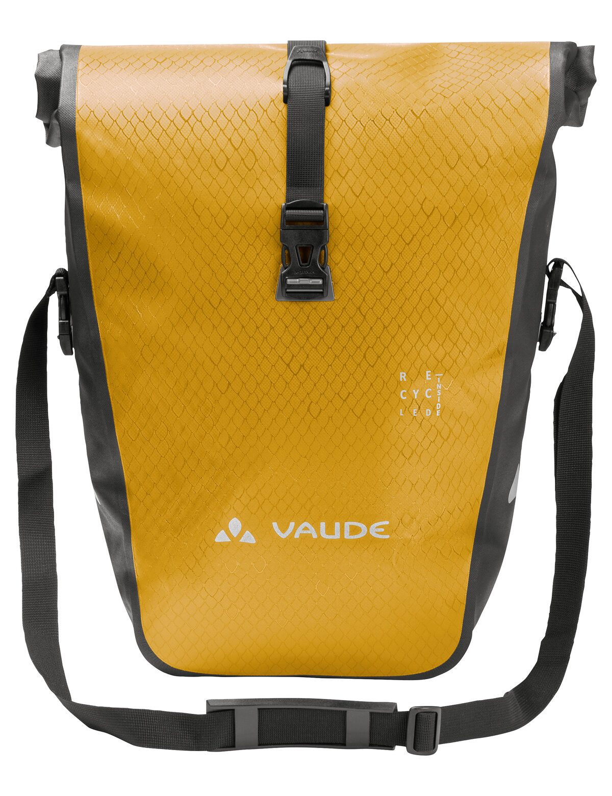 VAUDE Fahrradtasche Aqua Back (rec), wasserdicht, mit Organizer-Innentasche, 48 Liter Volumen