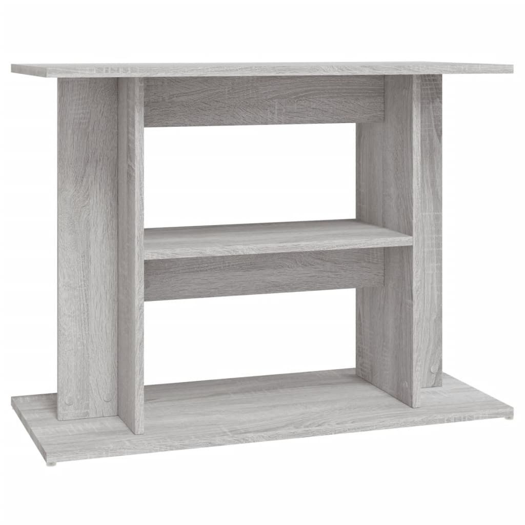 vidaXL Aquariumunterschrank Aquariumständer Grau Sonoma 80x35x60 günstig online kaufen