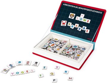 Janod Lernspielzeug Magnetbuch - Alphabet