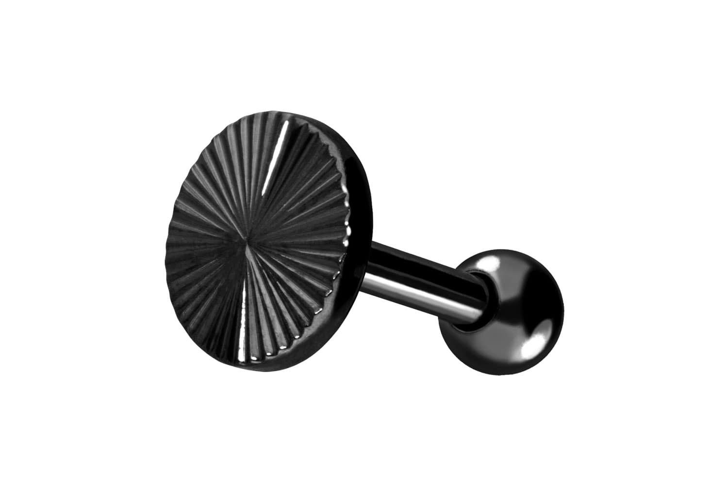 PIERCINGLINE Piercing-Set Titan Ohrpiercing STRUKTUR (Mini-Barbells, günstig online kaufen