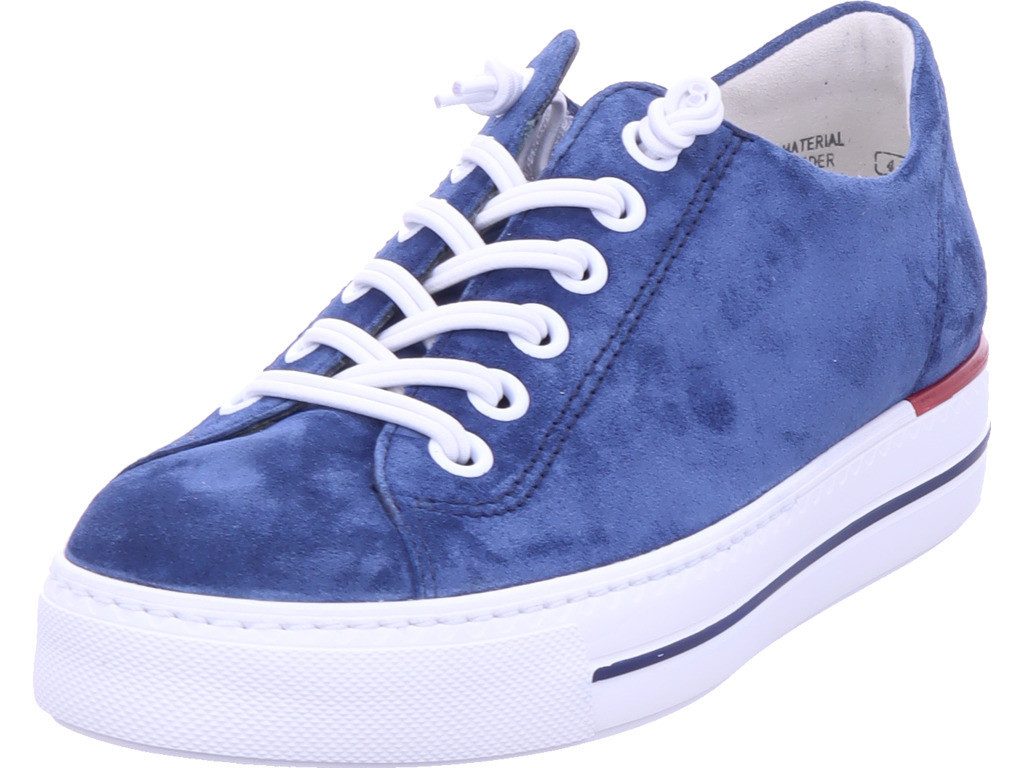 blau Schnürschuh