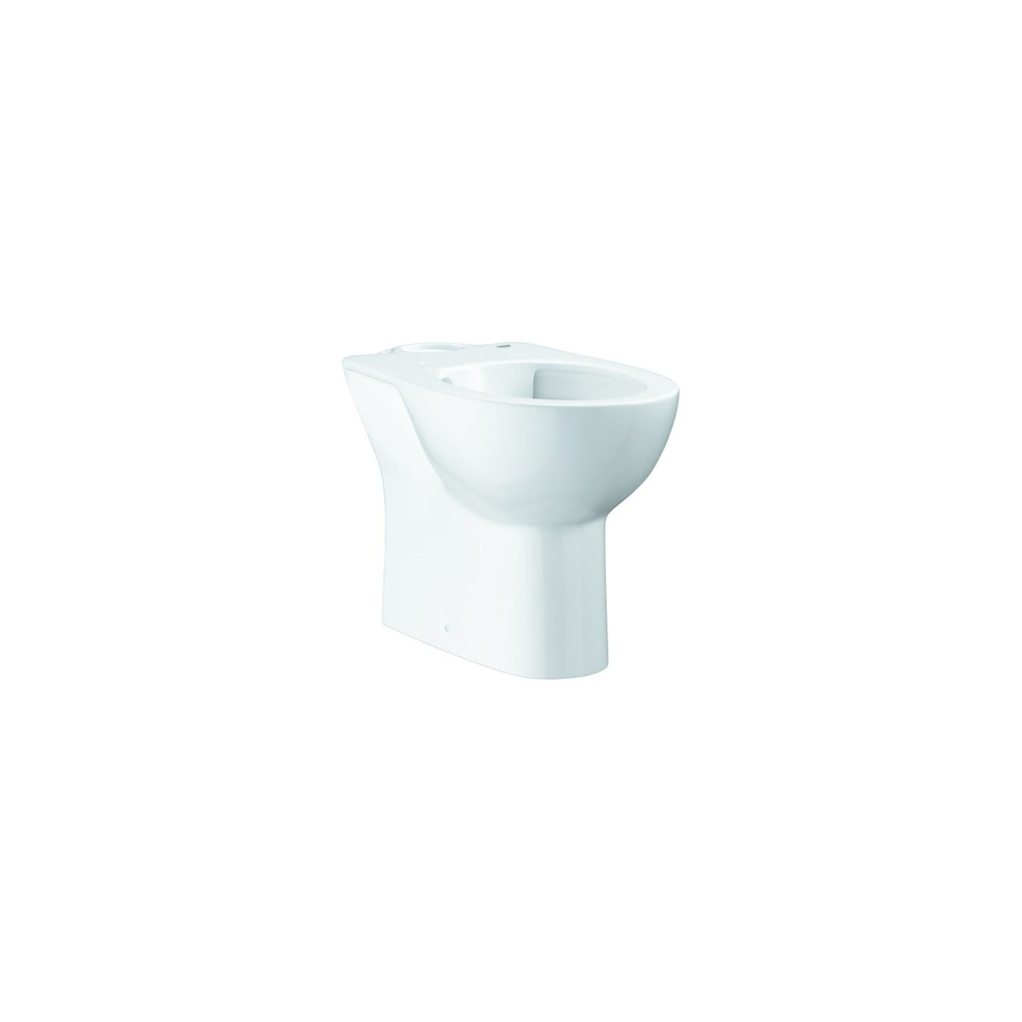 Grohe Tiefspül-WC Grohe Stand-WC-Kombination Bau Keramik alp-we, spülrandlos, Abgang waa