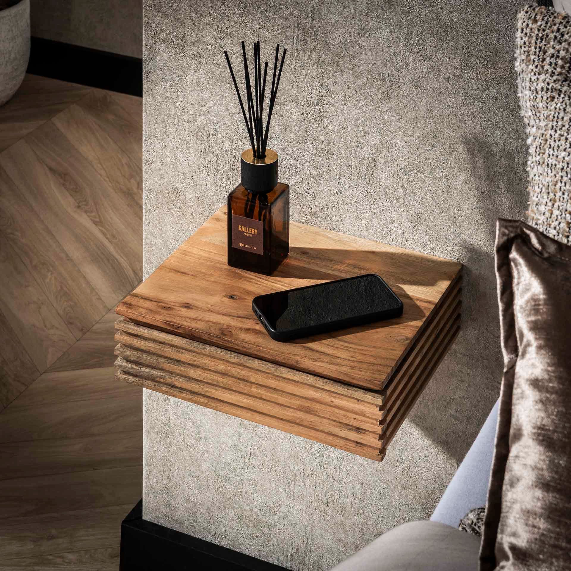 LEVEN Lifestyle Nachttisch STURO XS hängend 2´er Set 30 x 25 cm (2er-Set), günstig online kaufen