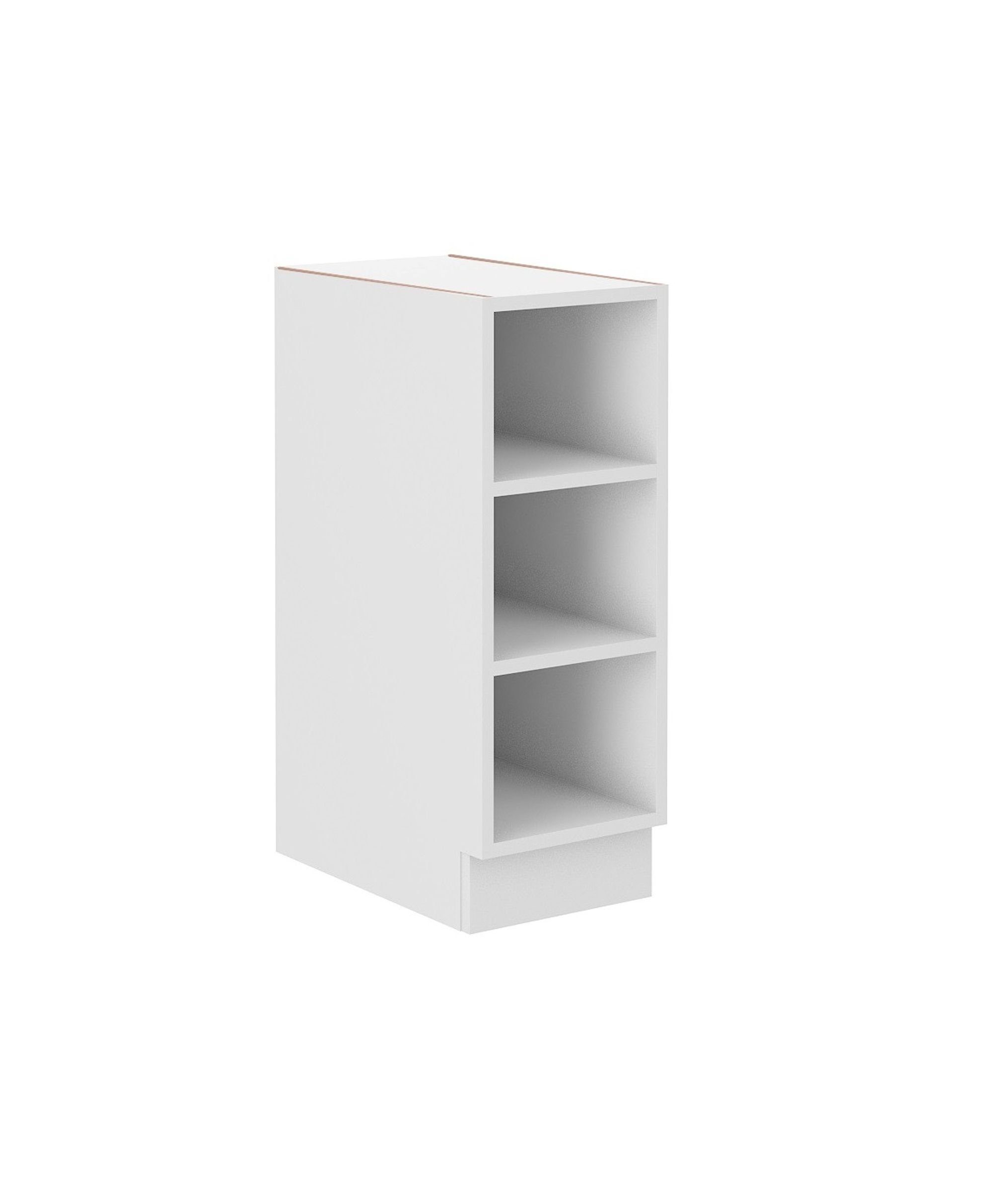 Küchen-Preisbombe Unterschrank Regal 30 cm Weiß günstig online kaufen