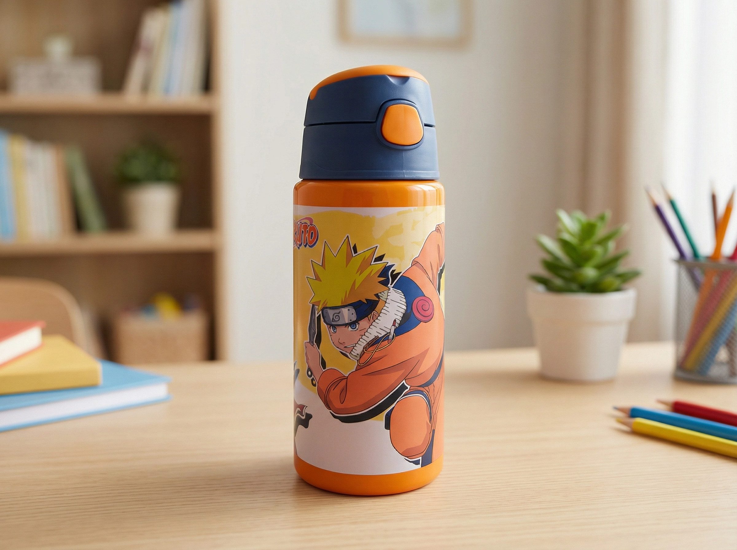 Naruto Trinkflasche Naruto Shippuden ALU Wasserflasche 500 ml Trinkflasche mit Naruto