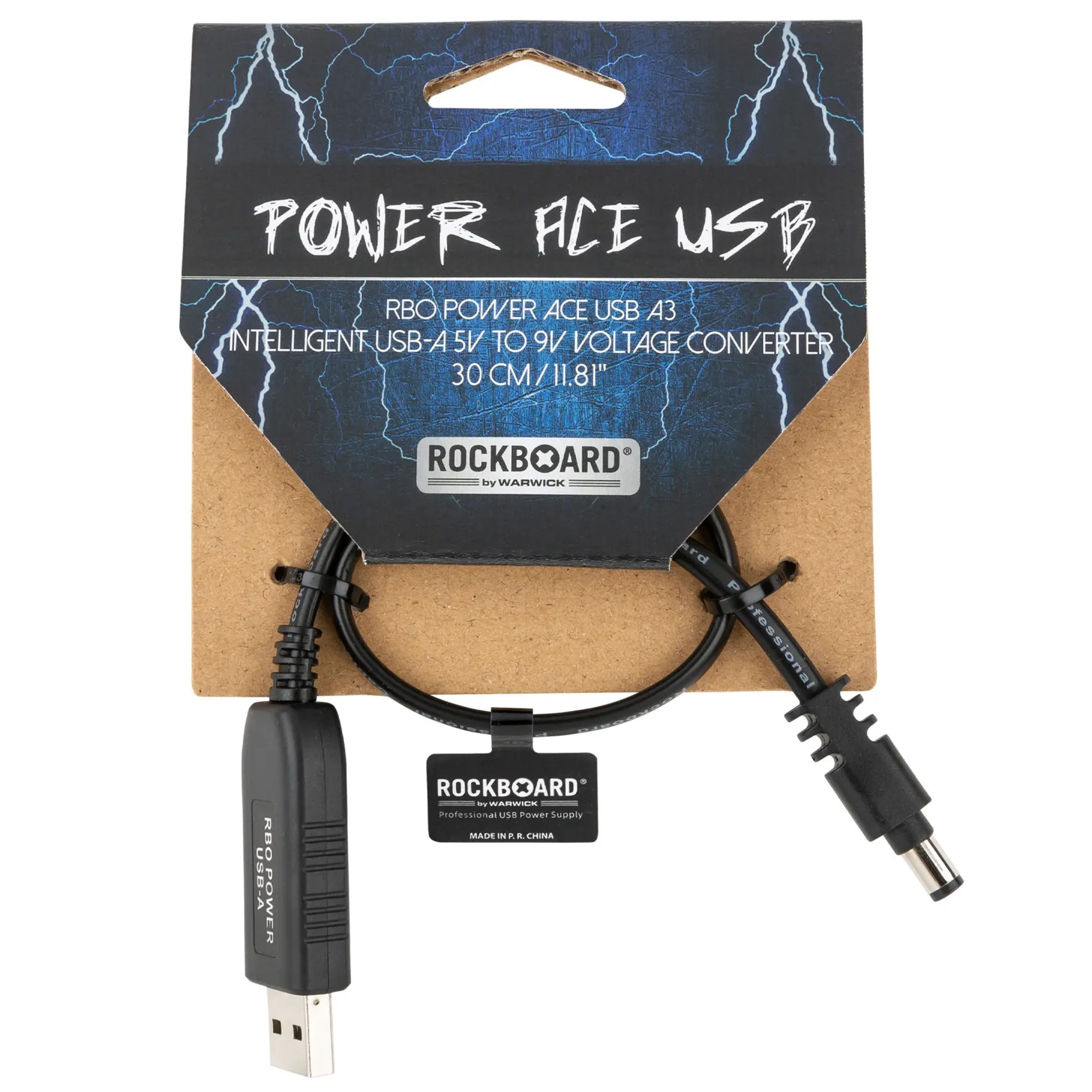 Rockboard Musikinstrumentenpedal, (Effekte, Zubehör), Intelligent Voltage Converter 0,3 m USB-A - Zubehör für Effektgeräte