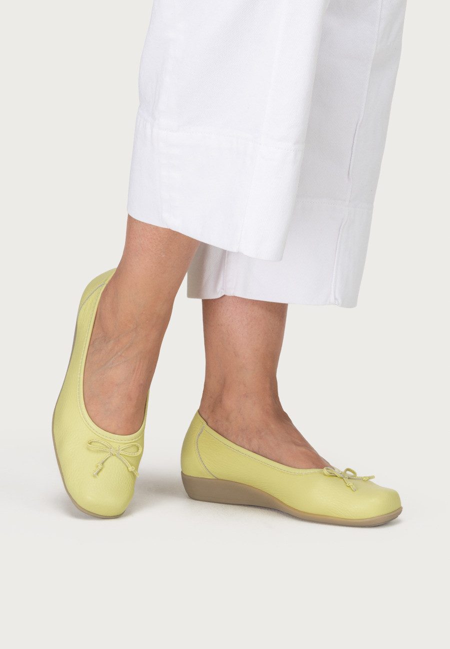 vitaform Damen Ballerinas Hirschleder Ballerina