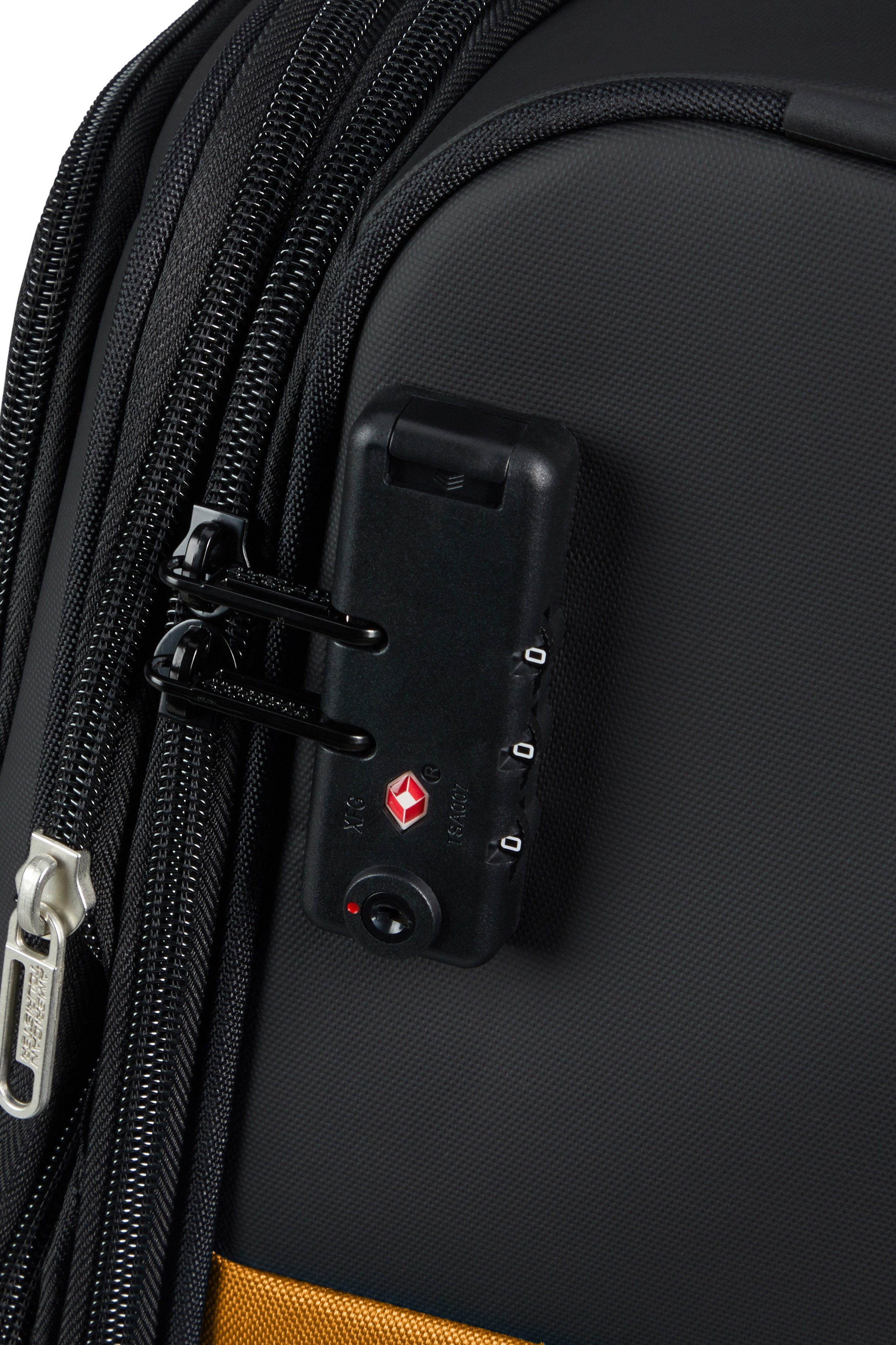 American Tourister® Weichgepäck-Trolley DARING DASH 55 exp, 4 Rollen, Handgepäck-Koffer Reisegepäck Koffer TSA-Zahlenschloss erweiterbar