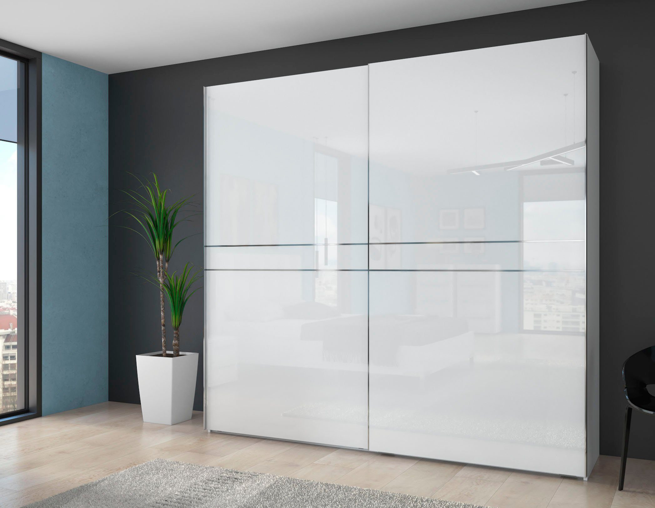 OTTO home Schwebetürenschrank Piano, FSC-zertifiziert, mit Einlegeböden und günstig online kaufen