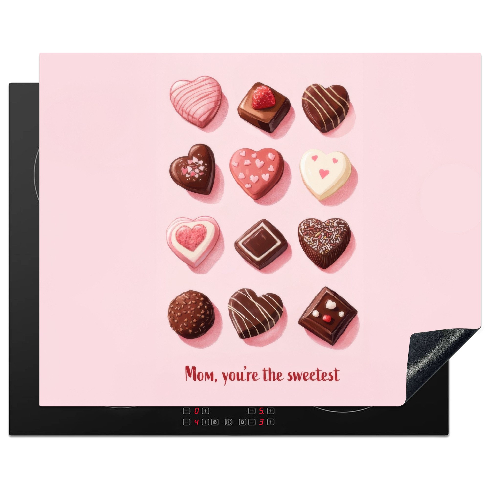 Schokolade - Herzen - Text