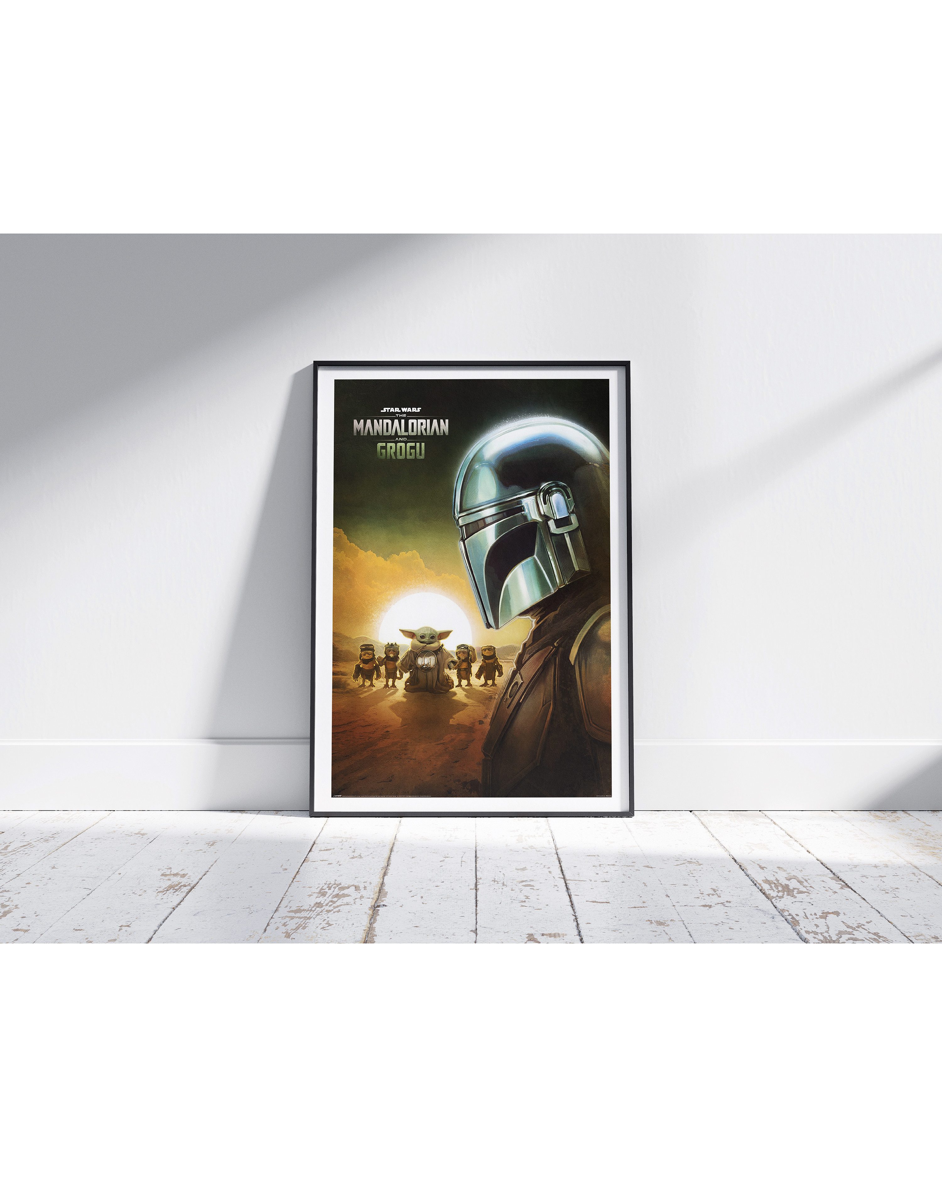 PYRAMID Poster The Mandalorian & Grogu Poster Sunset 61 x 91,5 cm