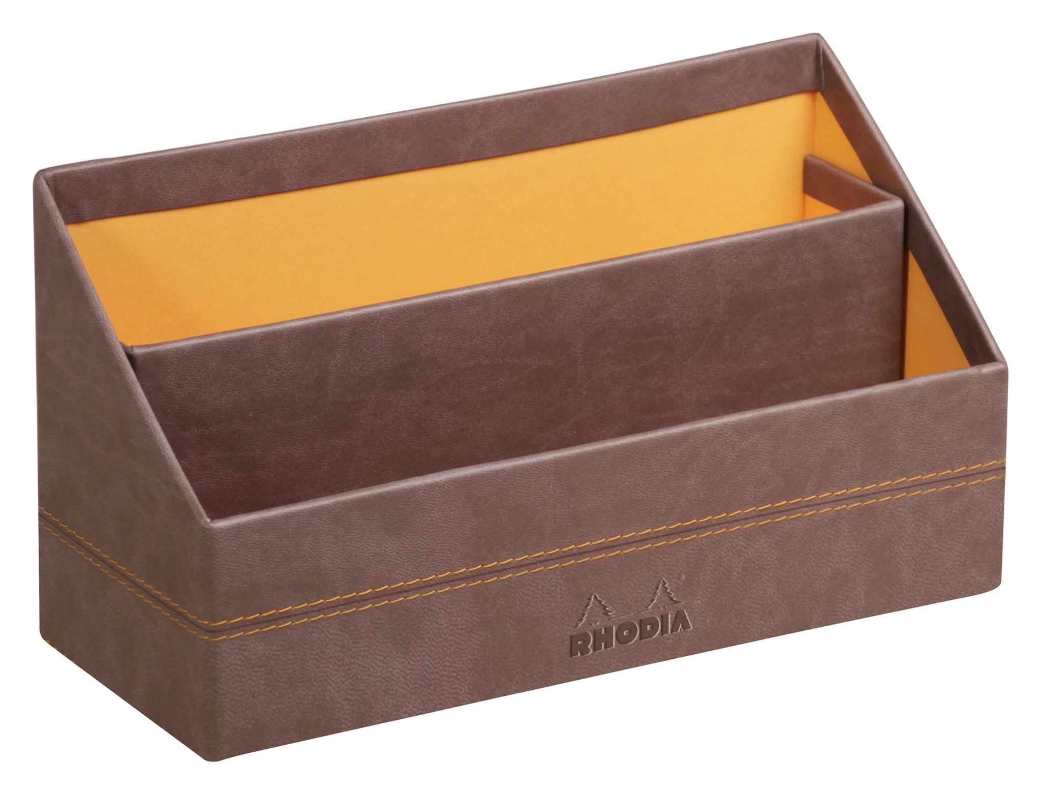 Rhodia Briefablage Rhodia Rhodia Briefhalter 10x25x31 schoko