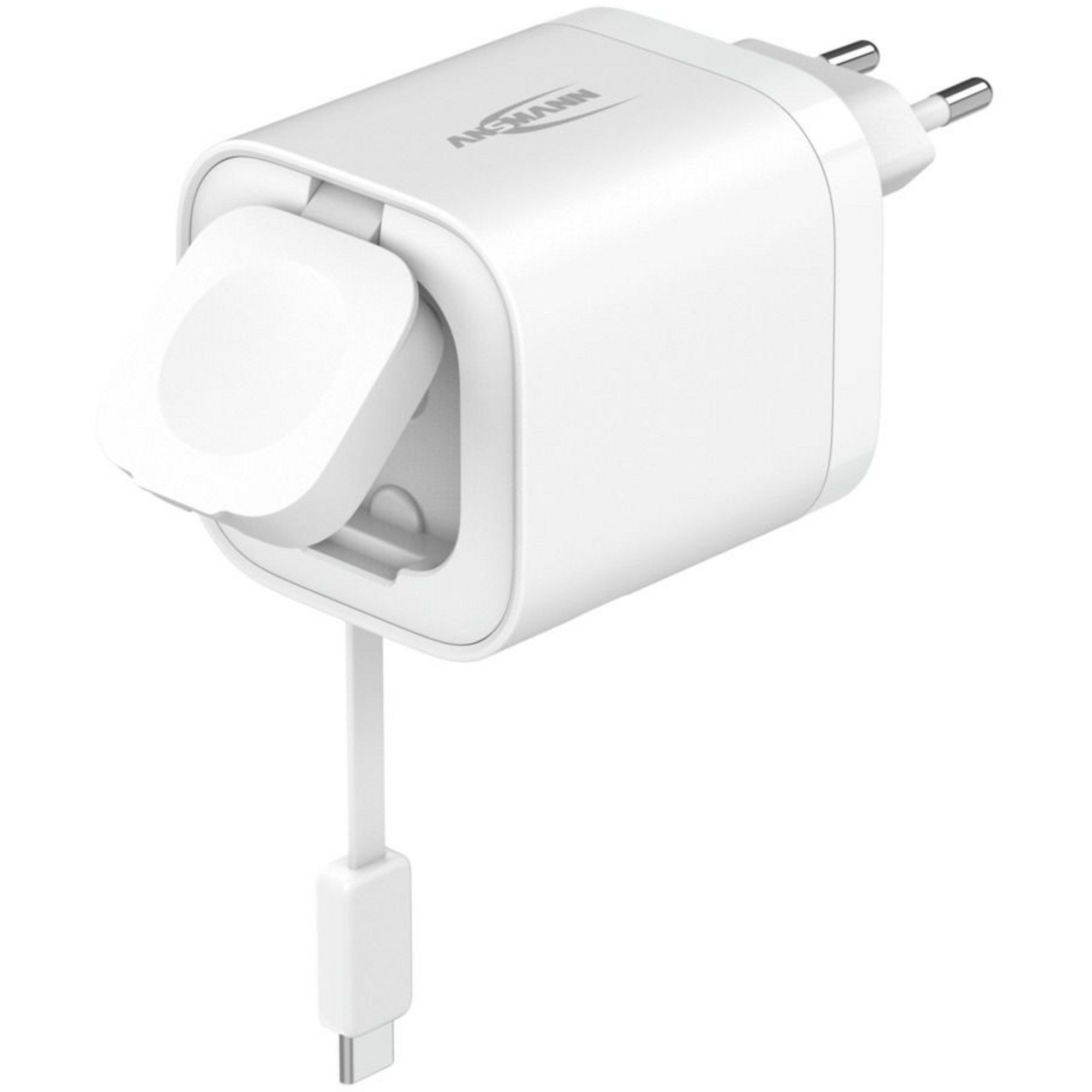 ANSMANN AG Ansmann Home Charger HC265PD mit Kabel und Apple Netzteil
