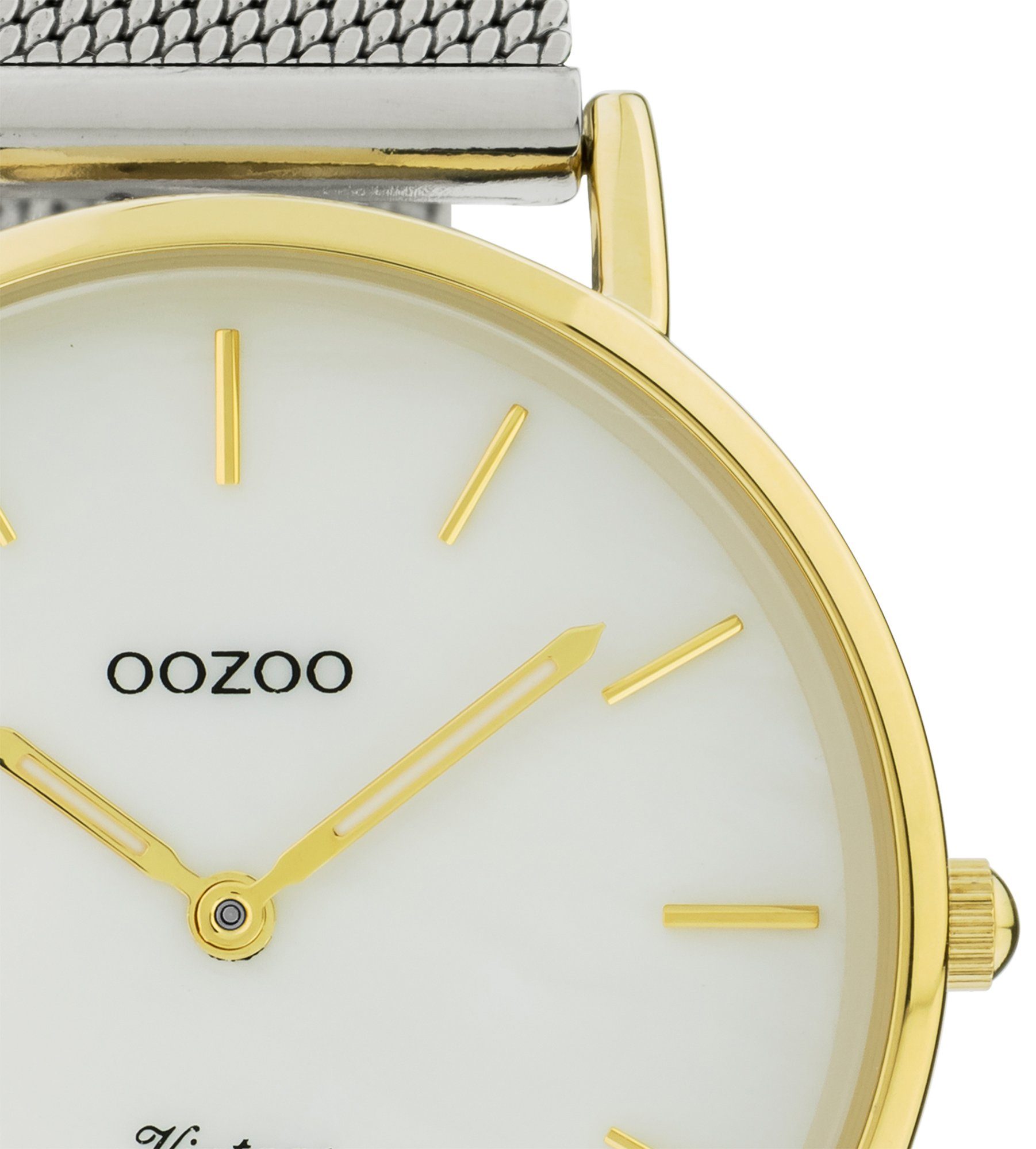 OOZOO Quarzuhr C20119, Armbanduhr, Damenuhr, Edelstahlarmband günstig online kaufen