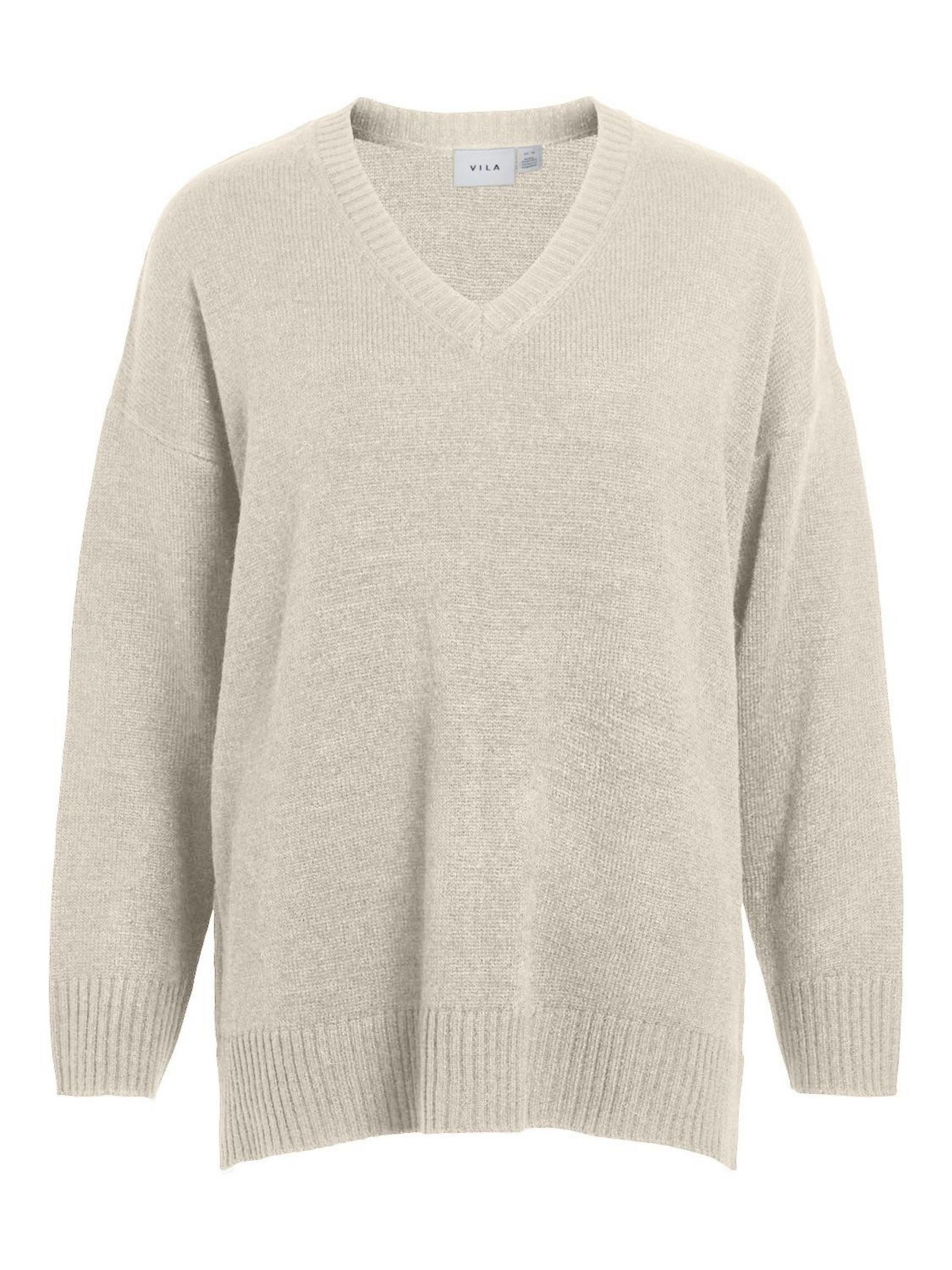 Vila V-Ausschnitt-Pullover