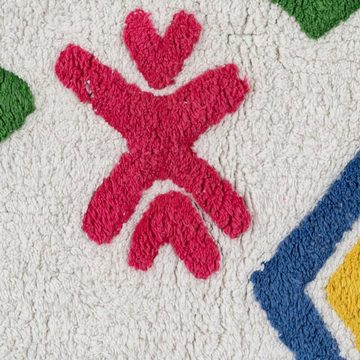 Teppich Kinderteppich 175 x 90 cm Baumwolle, Bigbuy, Höhe: 16 mm