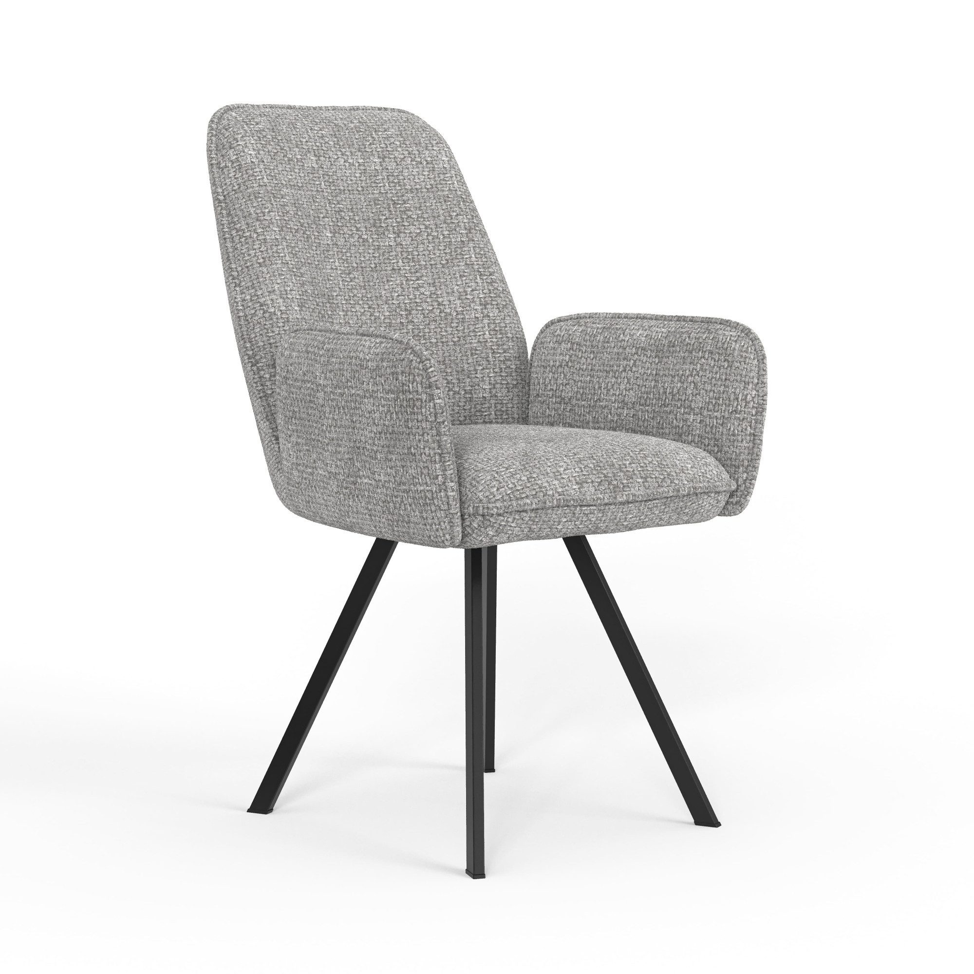 Home affaire Armlehnstuhl Mily Esszimmerstuhl, Polstersessel, Wohnstuhl, Es günstig online kaufen