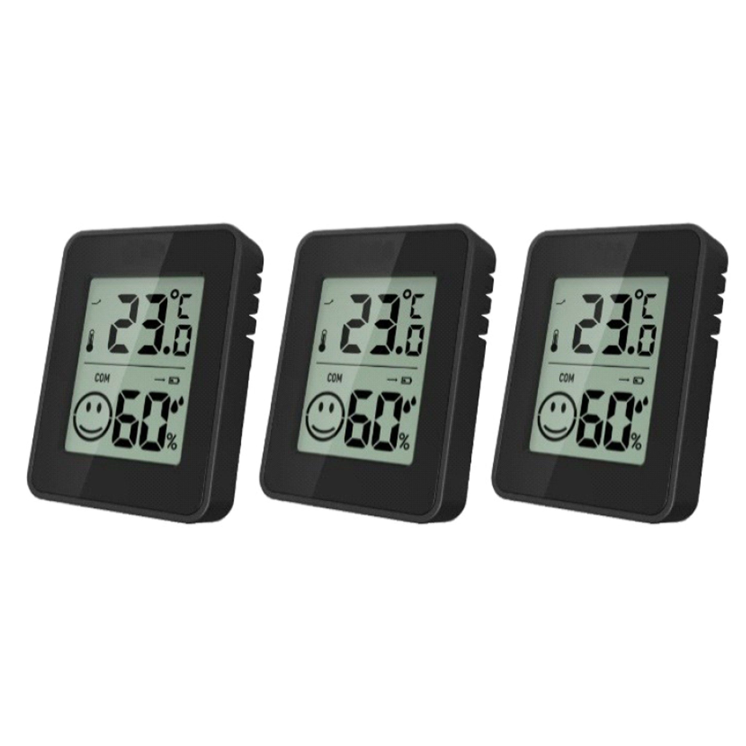 Miraval Klimamesser 3x Mini Hygrometer Thermometer Set