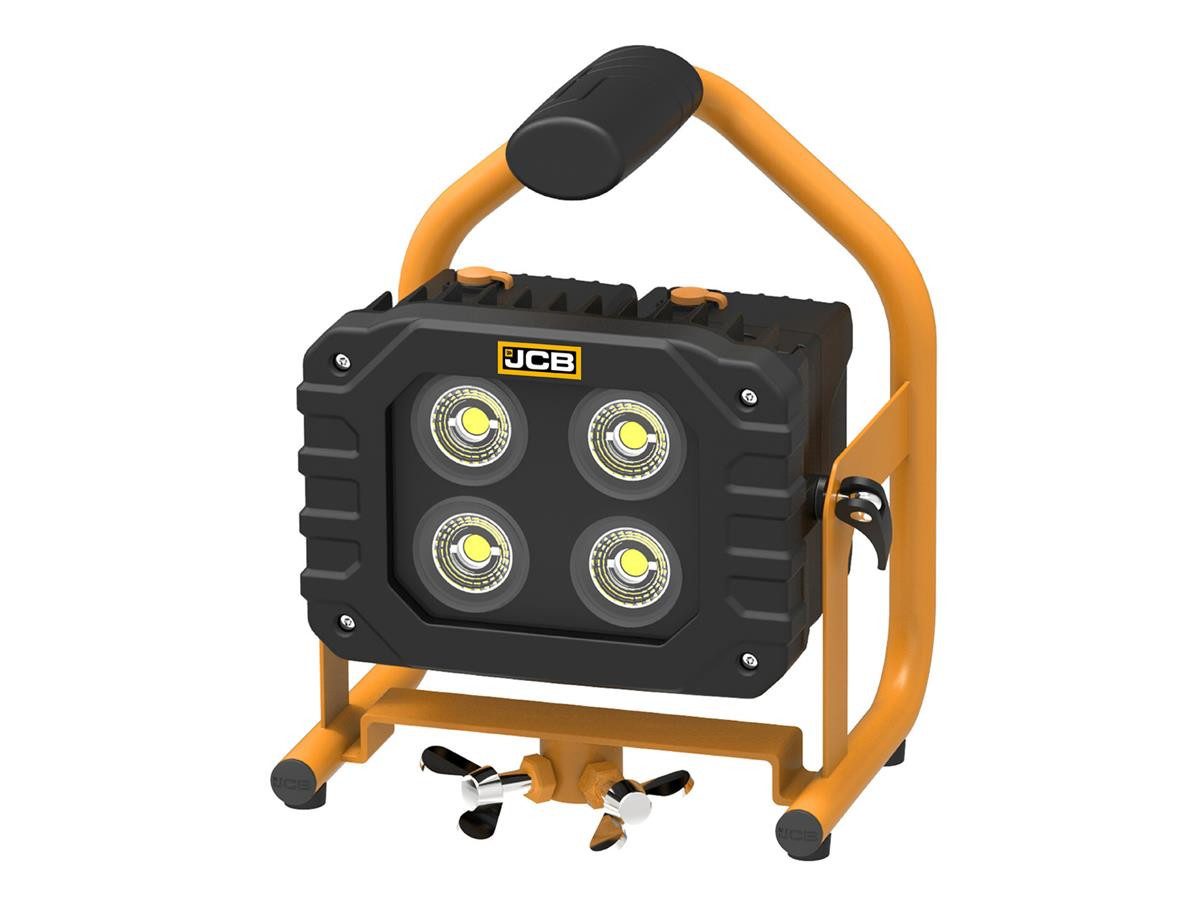 JCB Strahler SL-XTREME4000-R (Set), inkl. Akkus und Ladegerät, 4000 Lumen, 60° Abstrahlwinkel