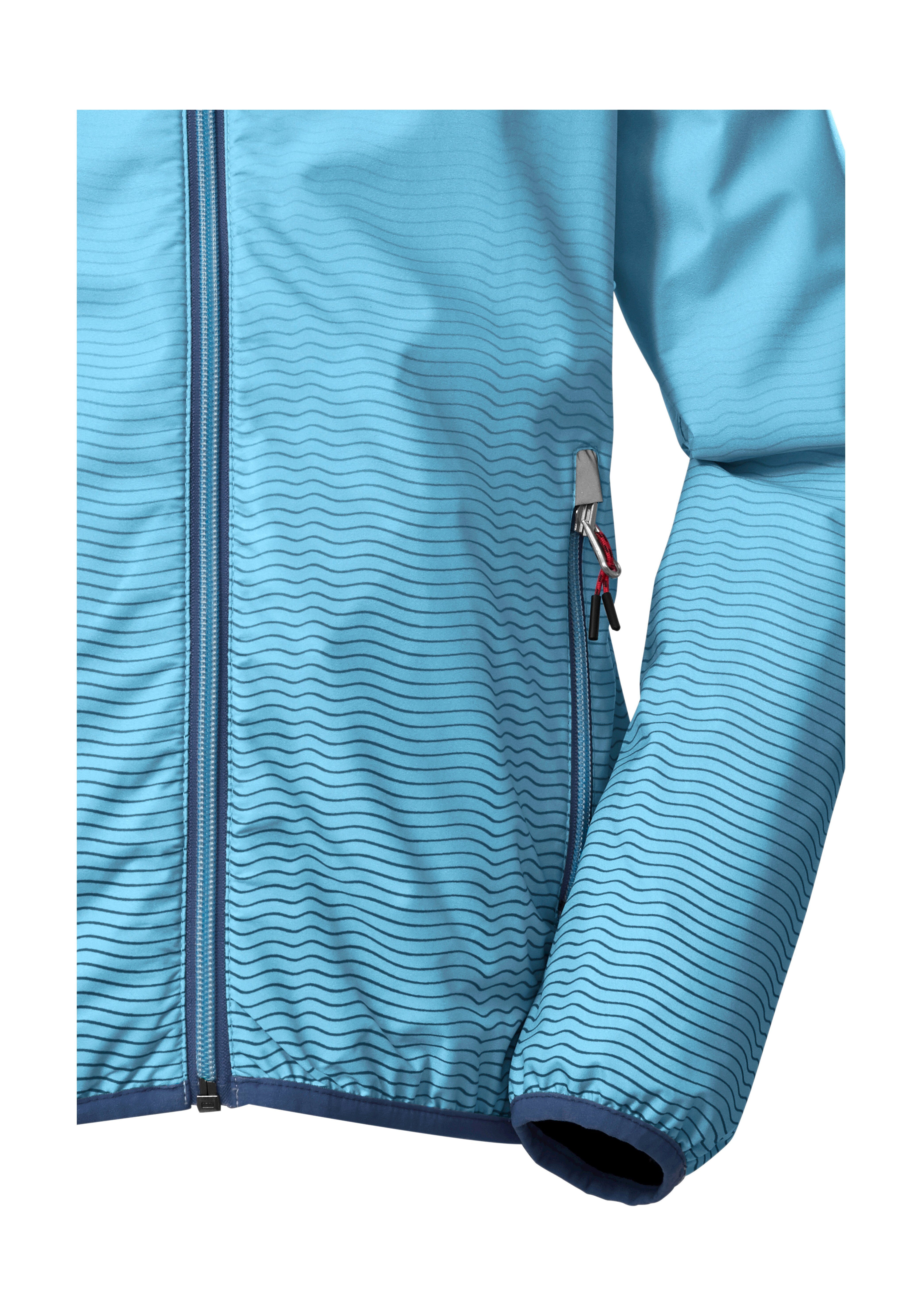 Killtec Outdoorjacke KOS 211 GRLS JCKT Winddichte, wasserdichte Mädchenjacke, klein verpackbar, reflektierend