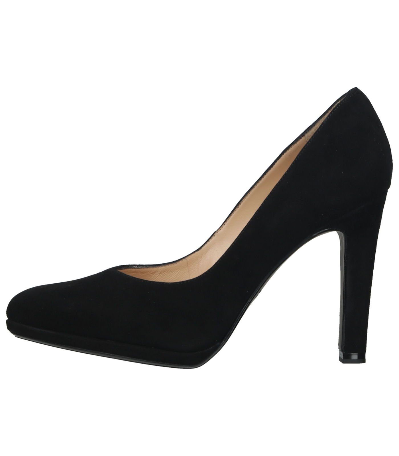 Peter Veloursleder Kaiser Pumps Schwarz High-Heel-Pumps