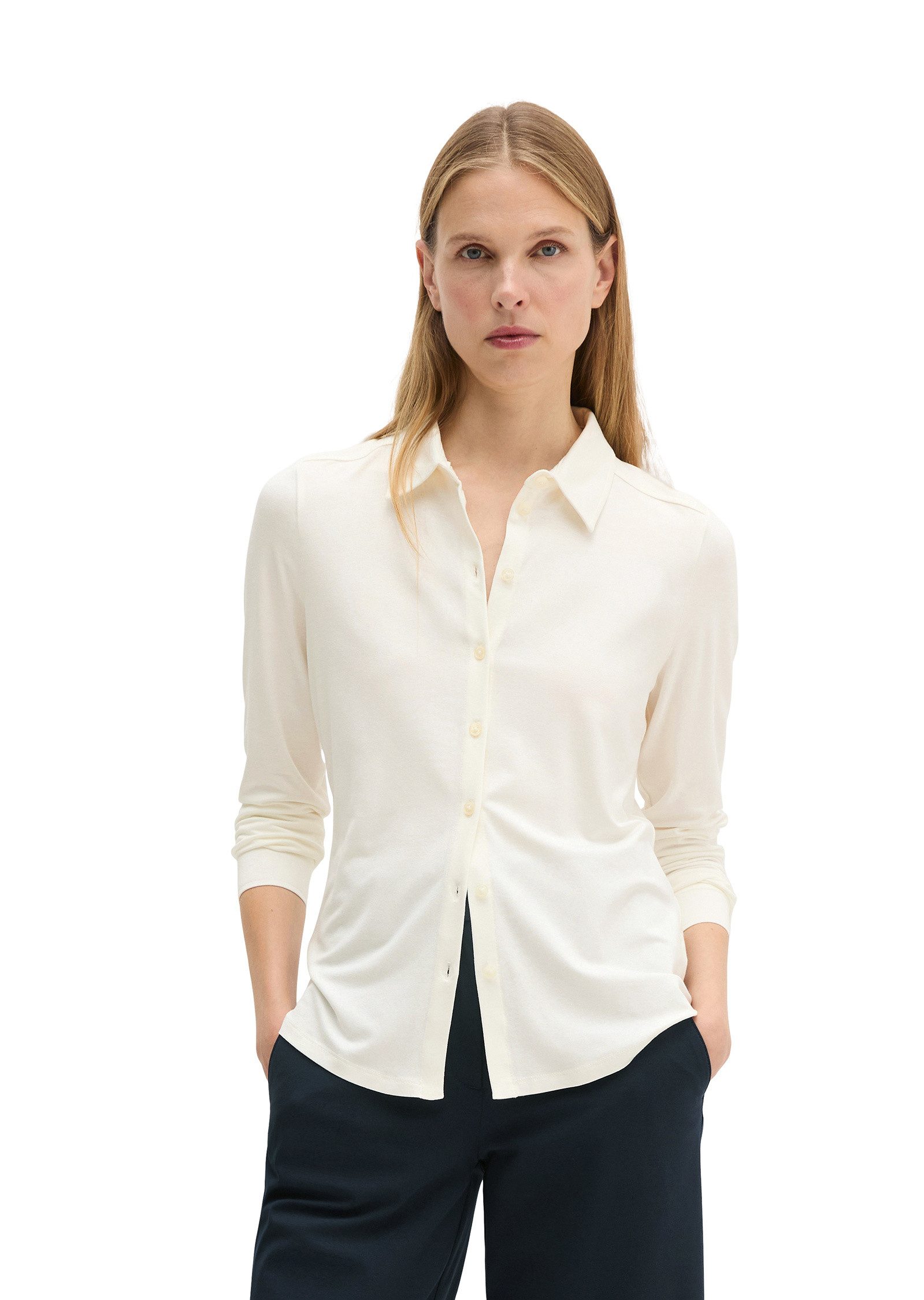 Marc O'Polo Blusenshirt aus LENZING™ ECOVERO™