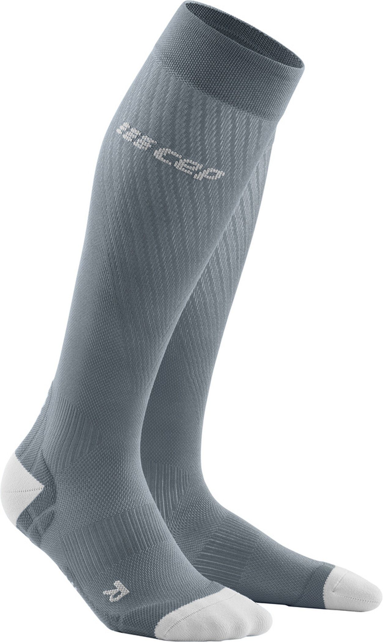 Laufsocken CEP run ultralight socks**, women GREY/LIGHT GREY