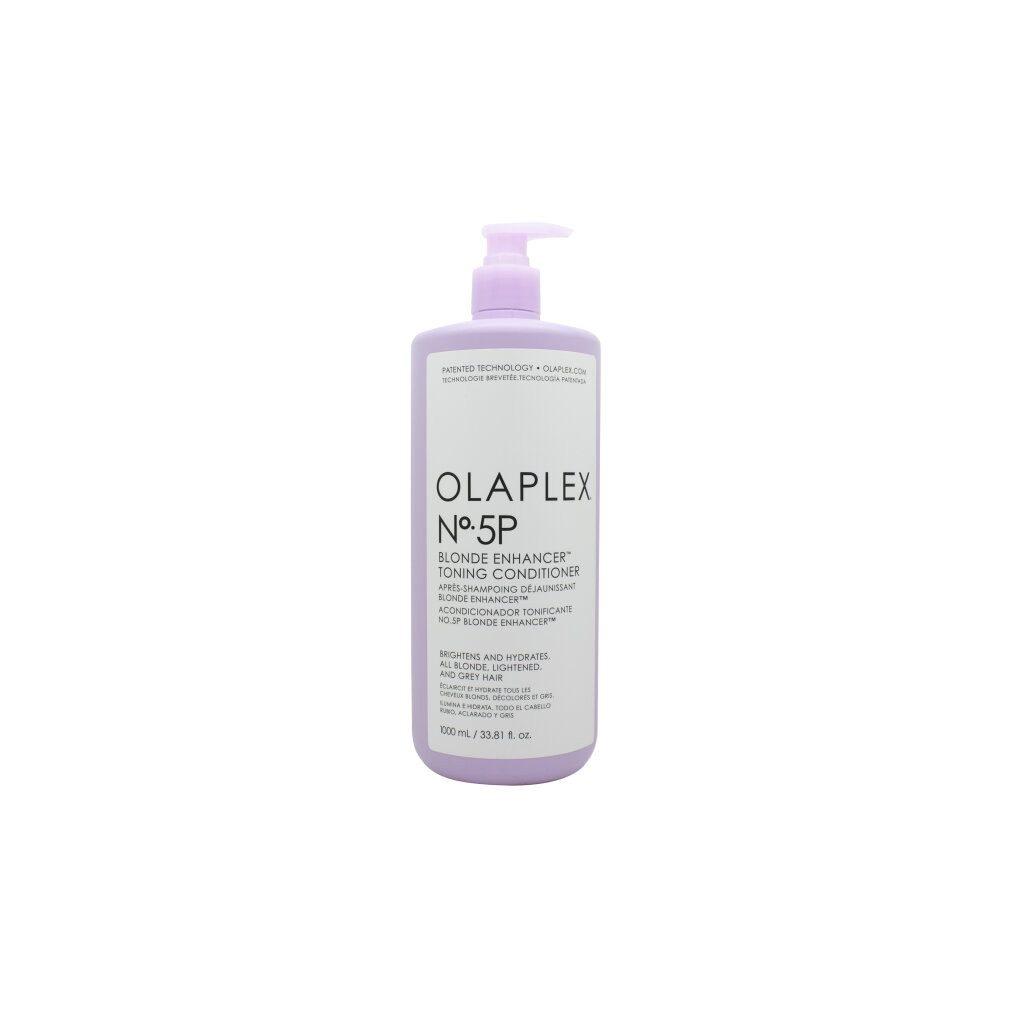 Olaplex Haarshampoo Nº5P BLONDE ENHANCER tonisierende Pflegespülung 1000 ml
