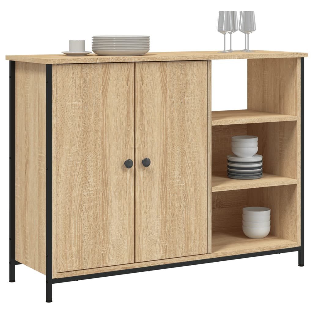 vidaXL Sideboard Sideboard Sonoma-Eiche 100x33x75 cm günstig online kaufen