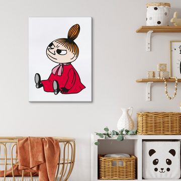 Posterlounge Leinwandbild Moomin, Kleine Mü, Kindergarten Illustration