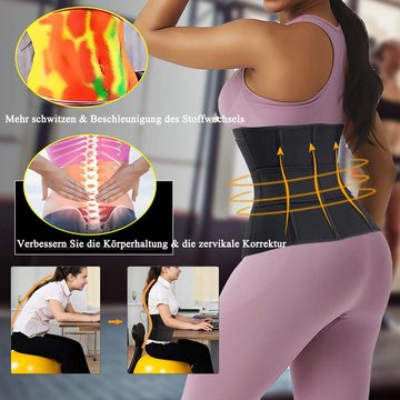 Truyuety Taillenshaper Damen Taillentrainer Gürtel Bauchkontrolle Workout Taillenmieder (1-St)