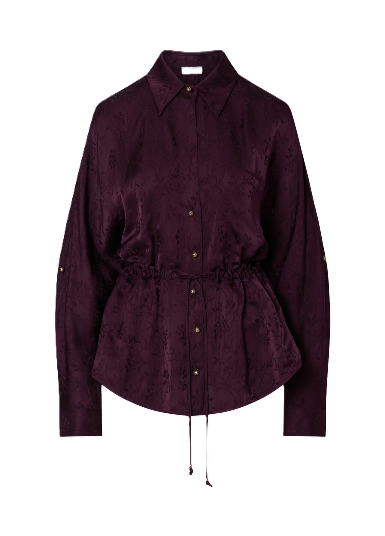 Liu Jo Hemdbluse CAMICIA TS M/L - taillierte Bluse - Damen Satinbluse