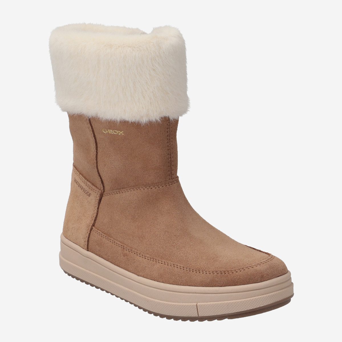 Geox GEOX REBECCA, Warmfutter, Braun, Kinder Stiefel