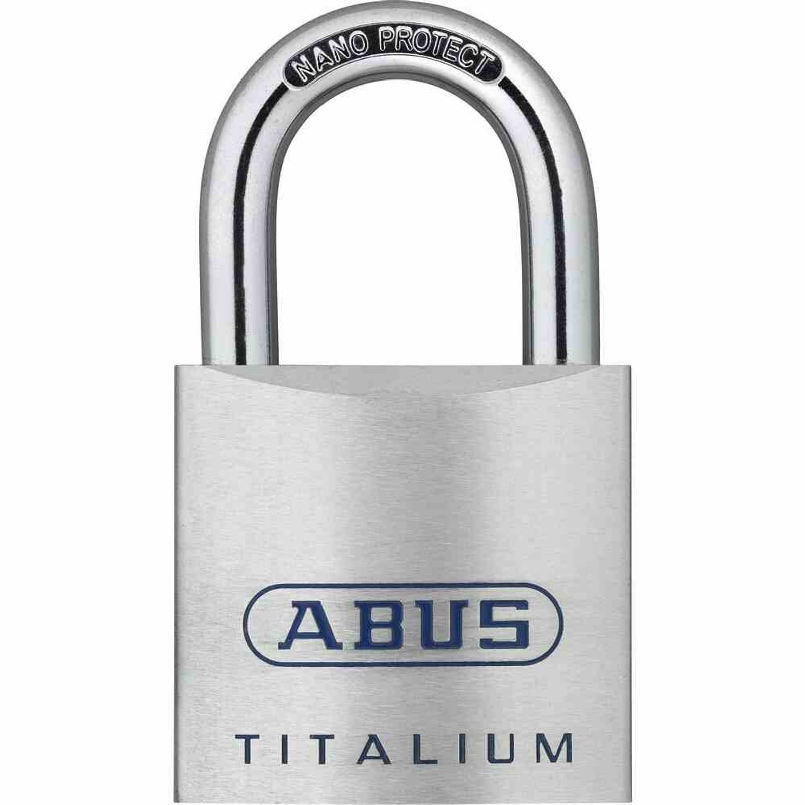 ABUS Vorhängeschloss Titalium-Vorhangschloss 80TI/40 aus TITALIUM, Lock-Tag