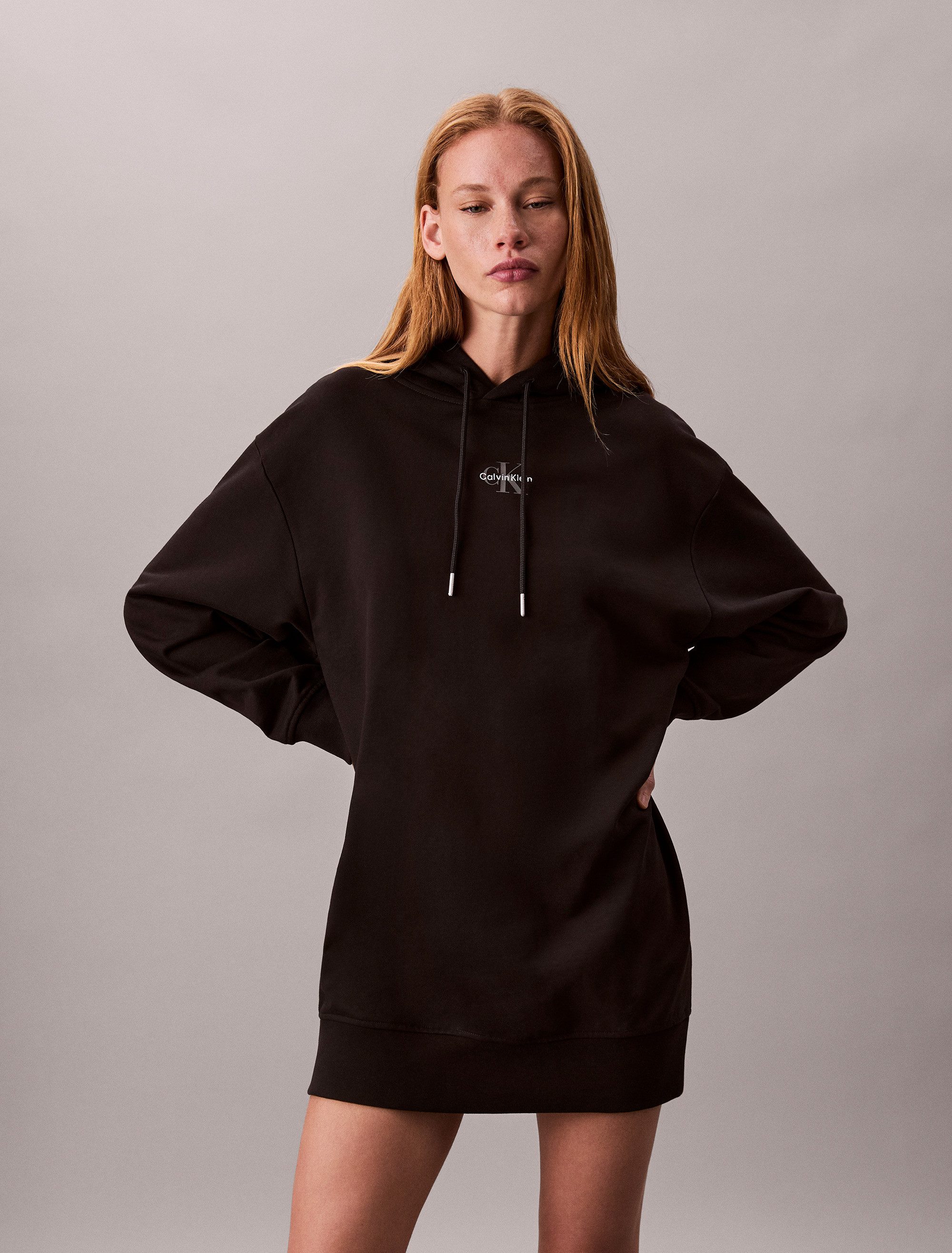 Calvin Klein Jeans Sweatkleid LS MONOLOGO günstig online kaufen