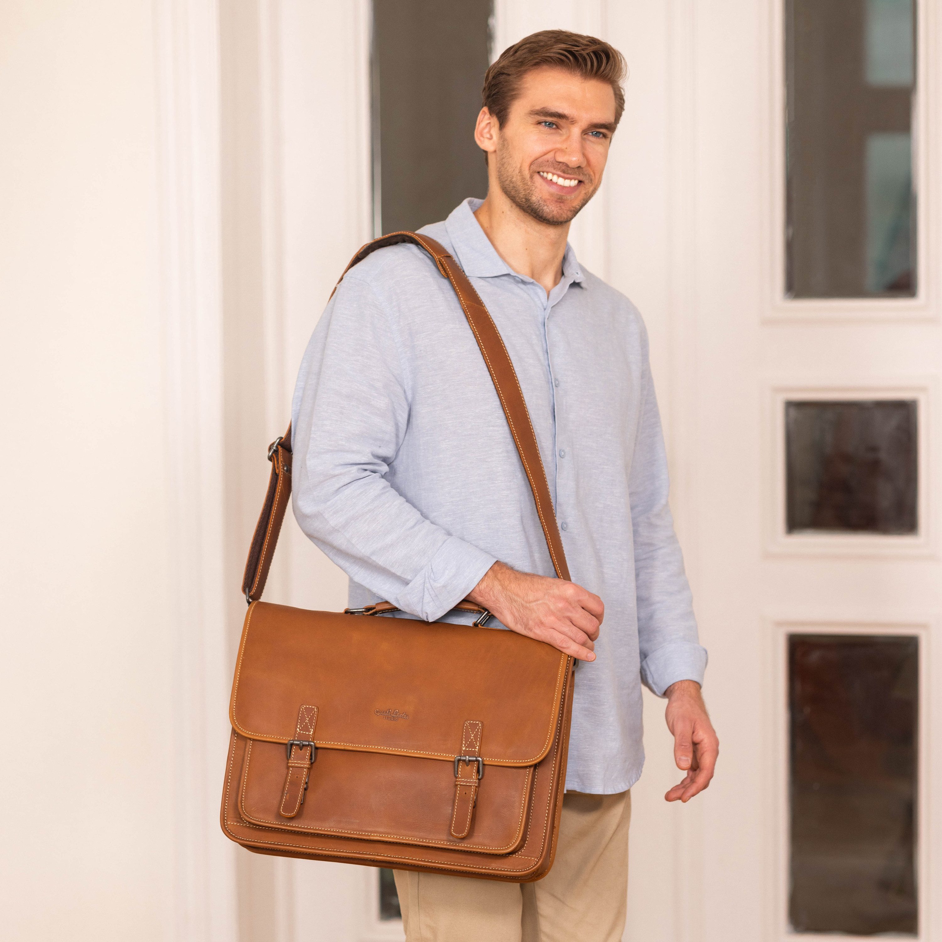 Gusti Leder Umhängetasche Gusti Leder Umhängetasche Elmar (1-tlg) günstig online kaufen