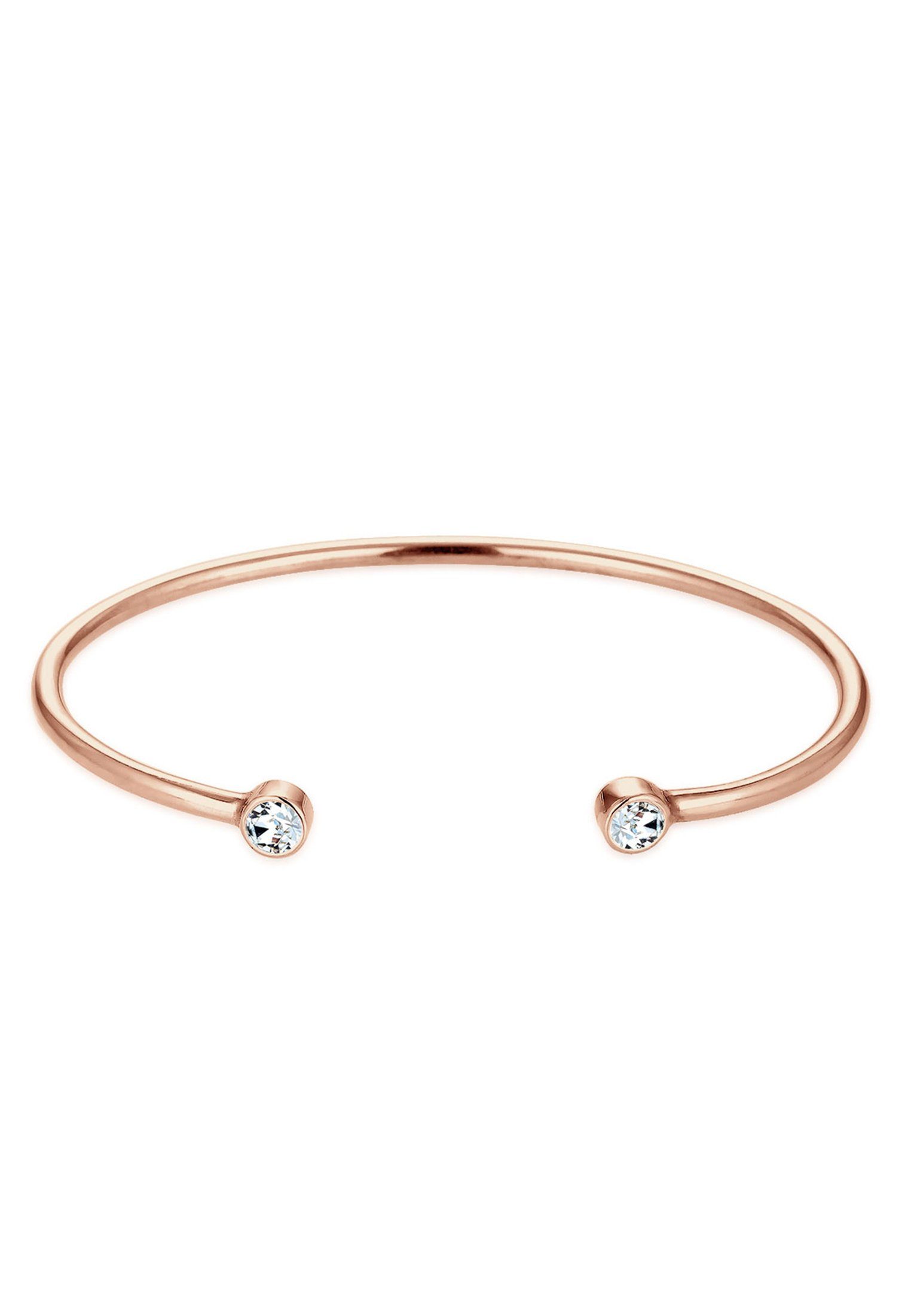 Elli Armreif Armreif Weiß 925 Sterling Silver, mit Kristallen von Swarovski®