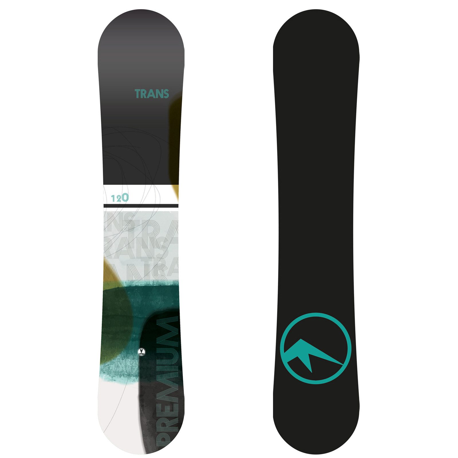 Snowboard Trans Herren Snowboard Premium LIMITED EDITION Freestyle 152 cm Natur