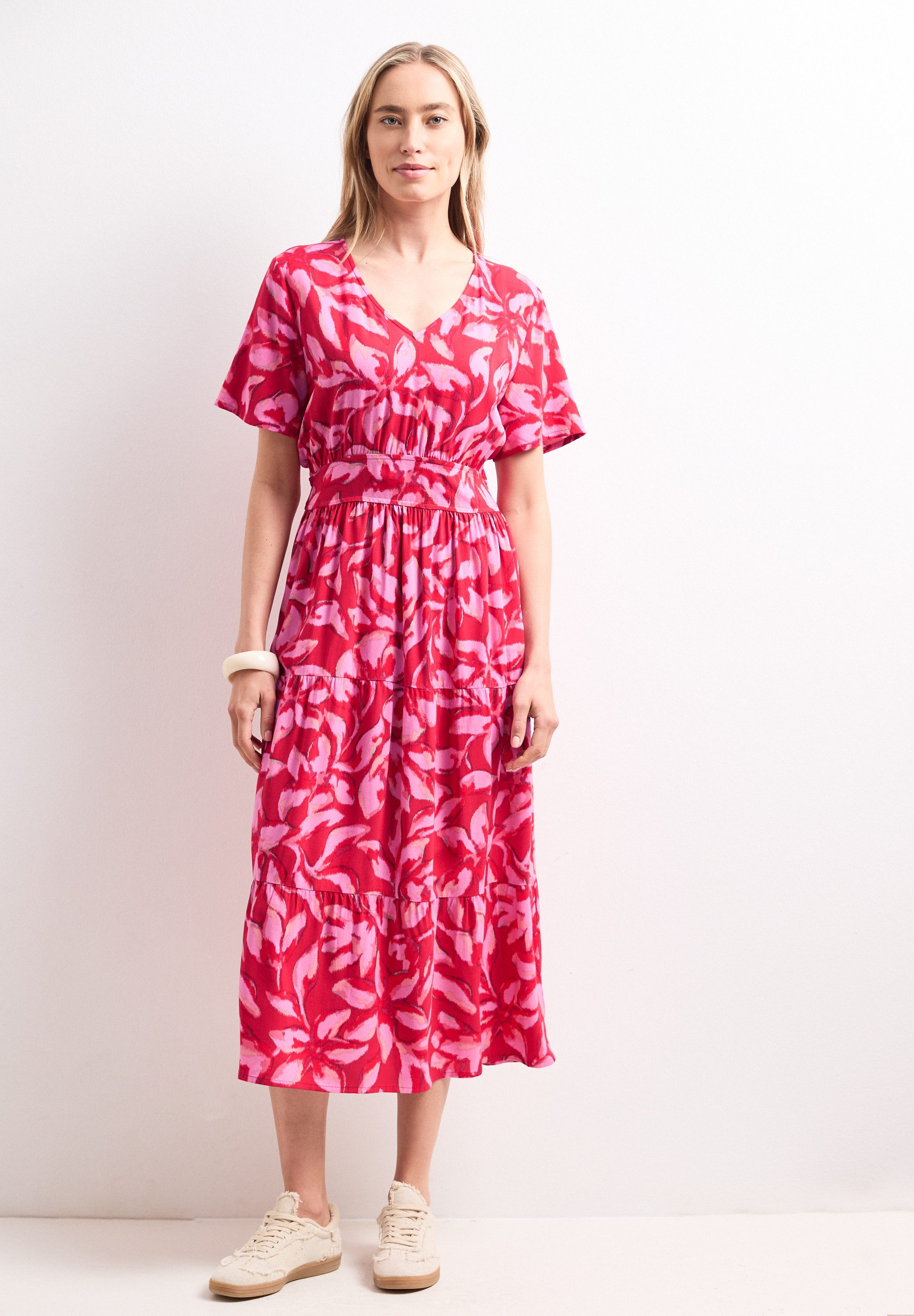 STREET ONE Midikleid mit Print