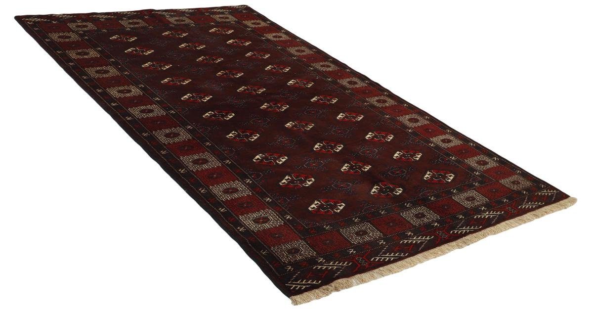 Orientteppich Turkaman / 6 155x255 rechteckig, Perserteppich, Höhe: Handgeknüpfter Orientteppich mm Nain Trading