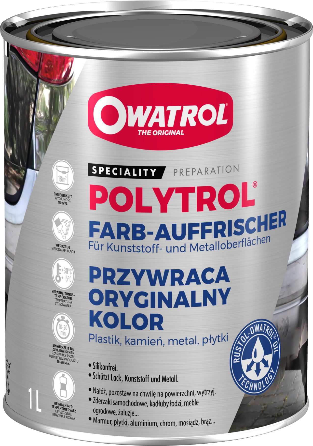 OWATROL Polytrol - Kunststoffauffrischer Autopolitur
